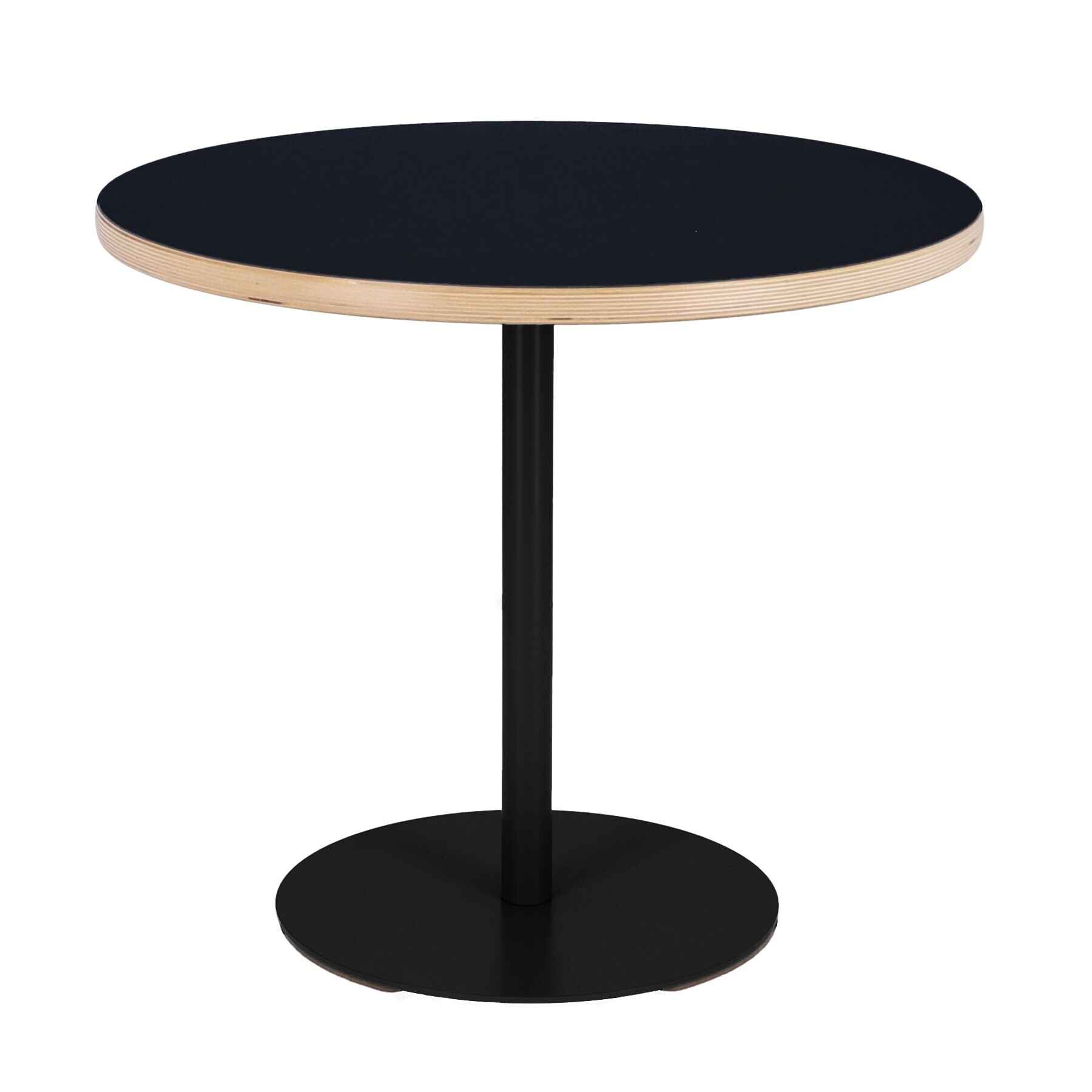 Panama Side Table Black Base H 40cm