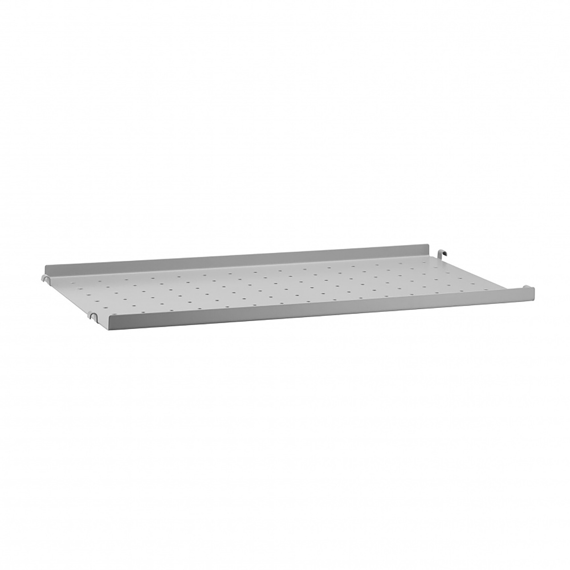 String System Shelf Low Edge Depth 30cm Steel