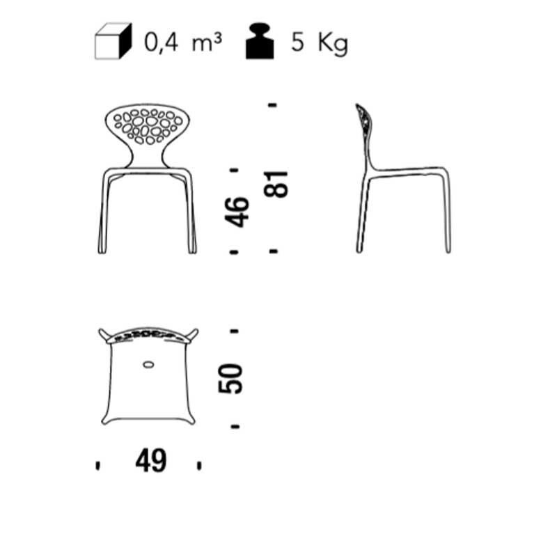 Supernatural Set 2 Chairs + 1 Table