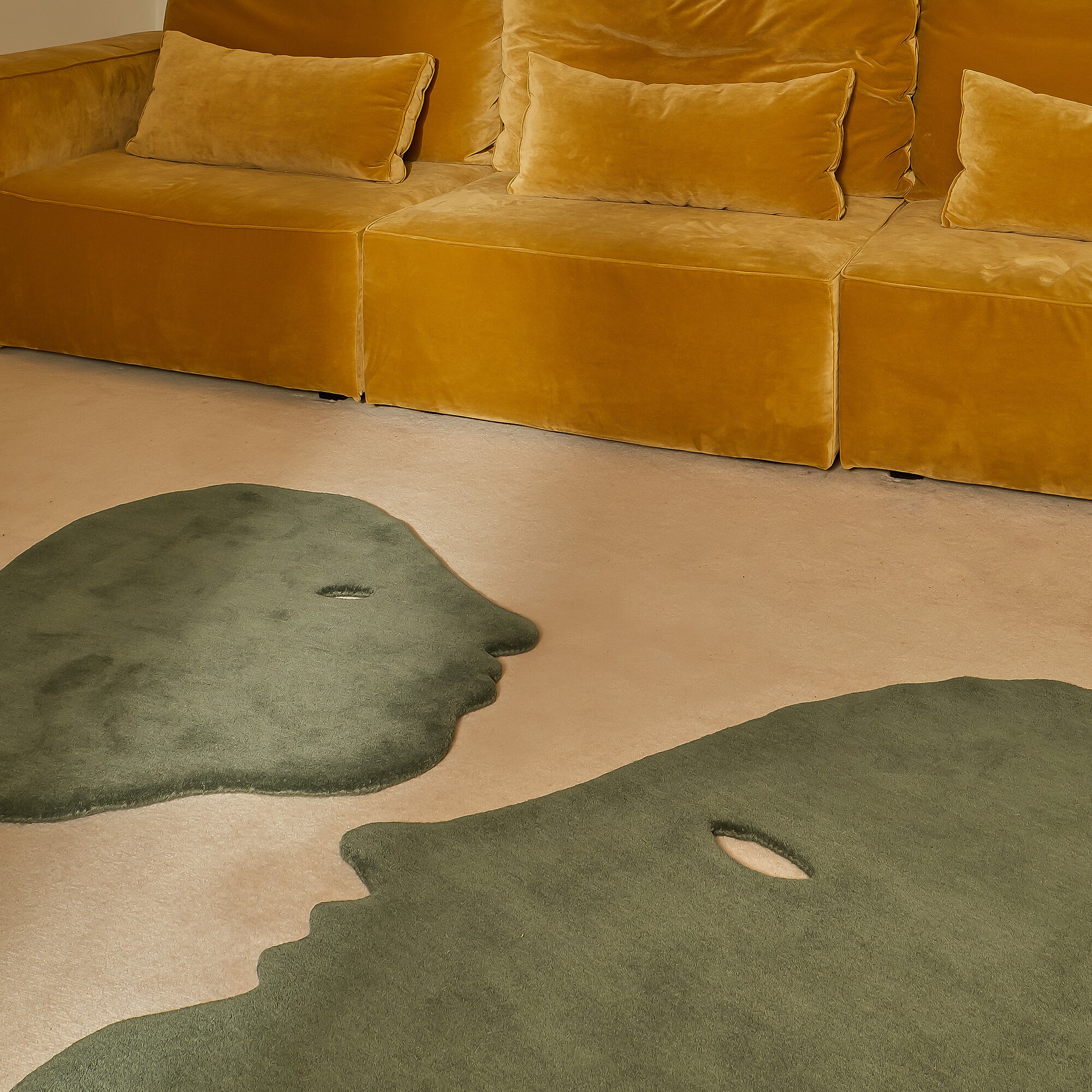 Talk Talk Wool Carpet M 100x140cm