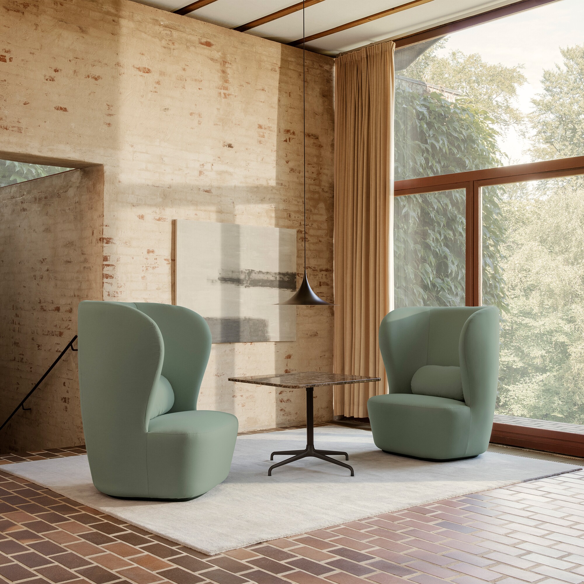 Semi Suspension Lamp Ø60cm