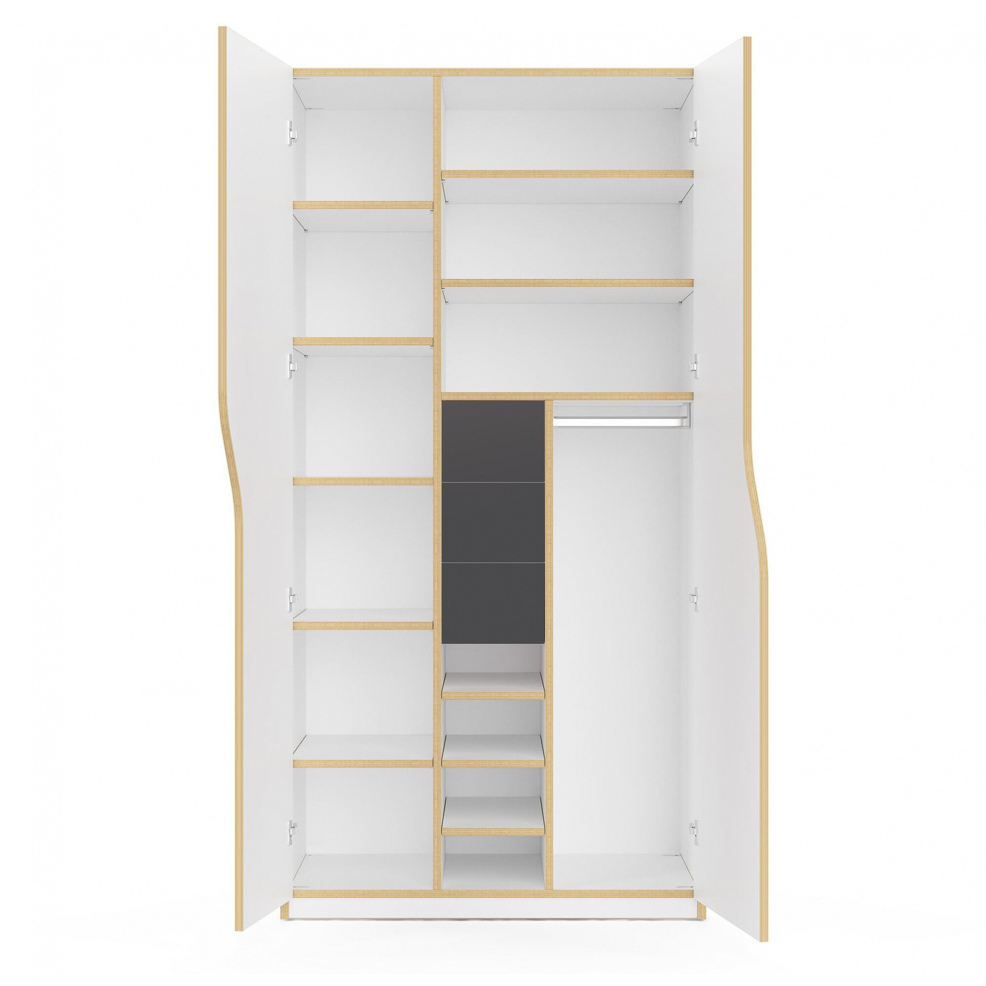 Plane Wardrobe Configuration 6