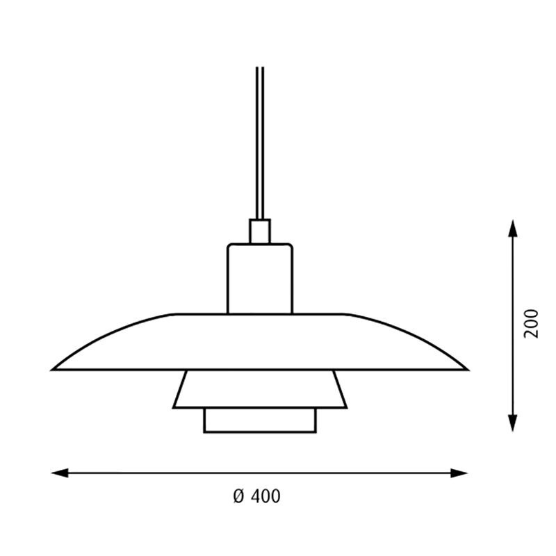 PH 4/3 Suspension Lamp