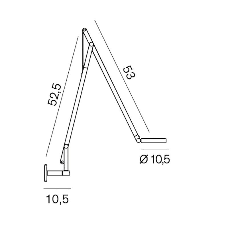 String W1 Dim To Warm LED Wall Lamp