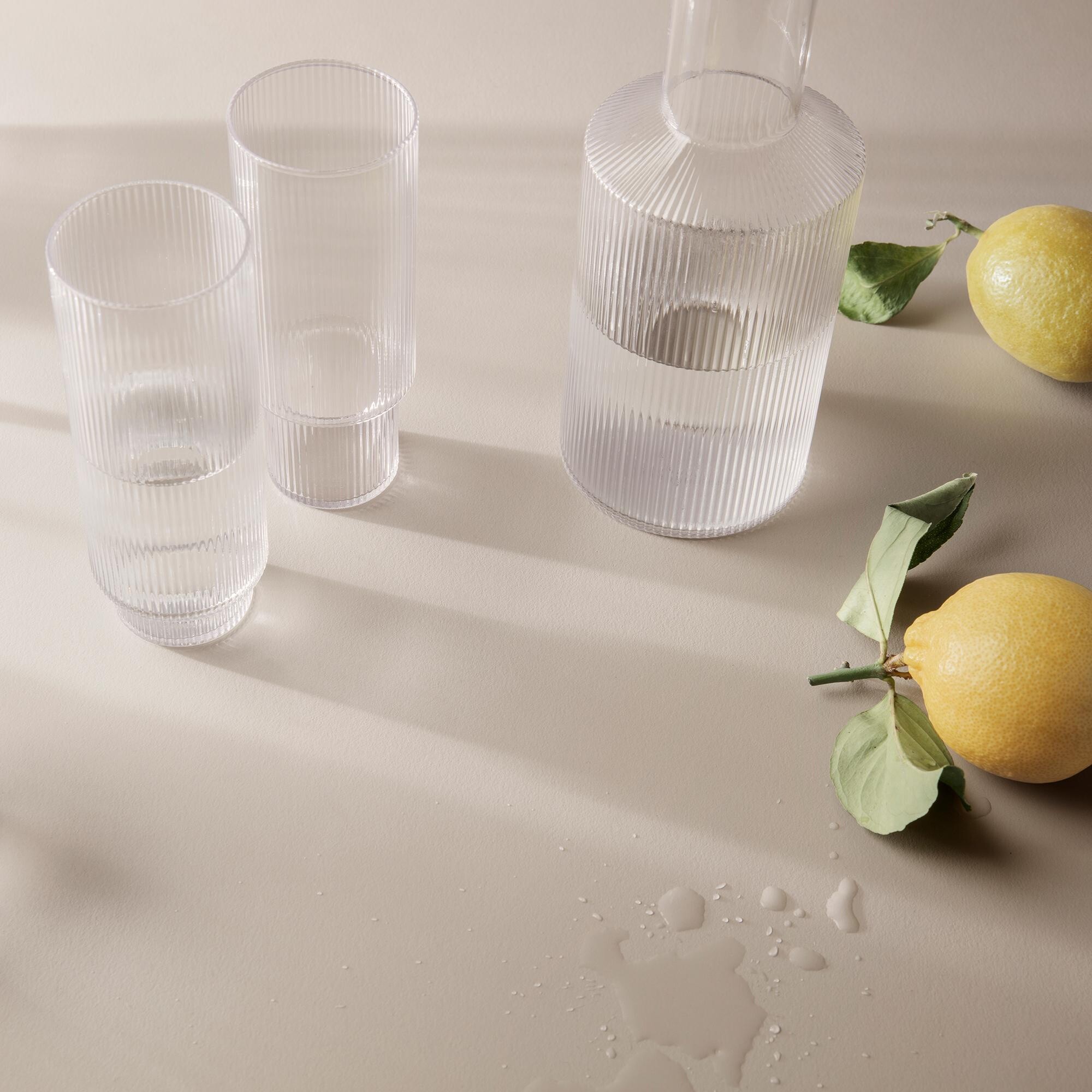 Ripple Longdrink Glass Set of 4