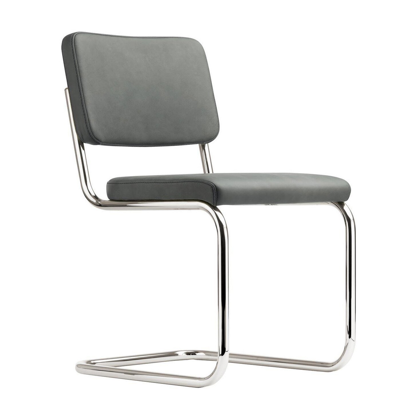 S 32 PV Pure Materials Cantilever Chair Leather