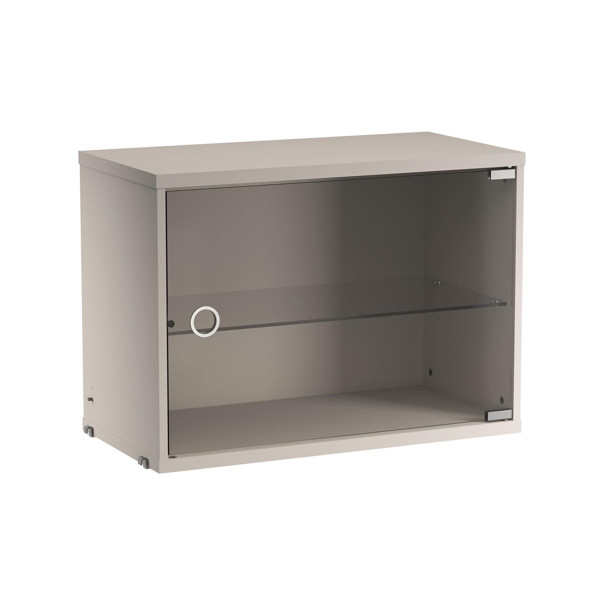 String System Display Cabinet with Swinging Glass Door 58x30cm