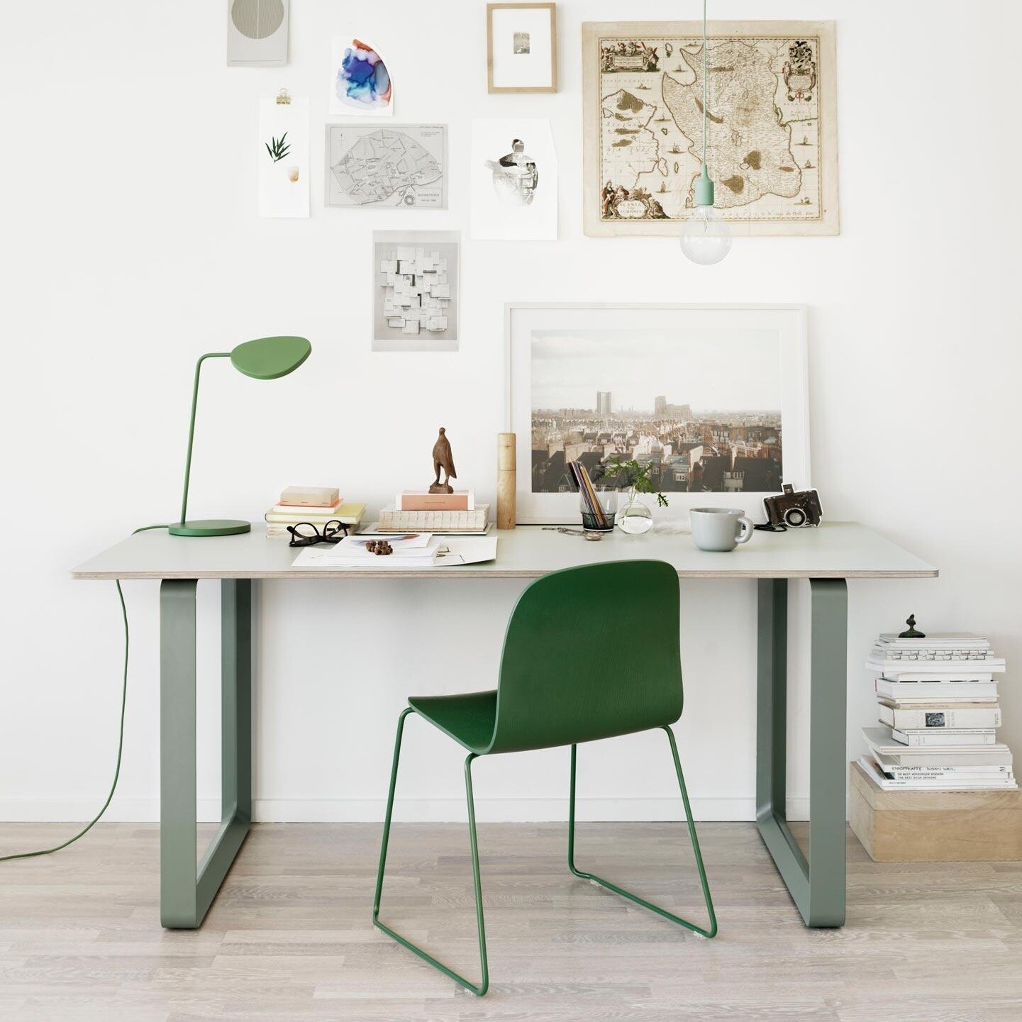 Visu Chair With Skid Legs