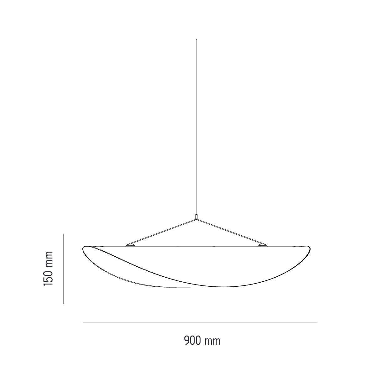 Tense LED Suspension Lamp