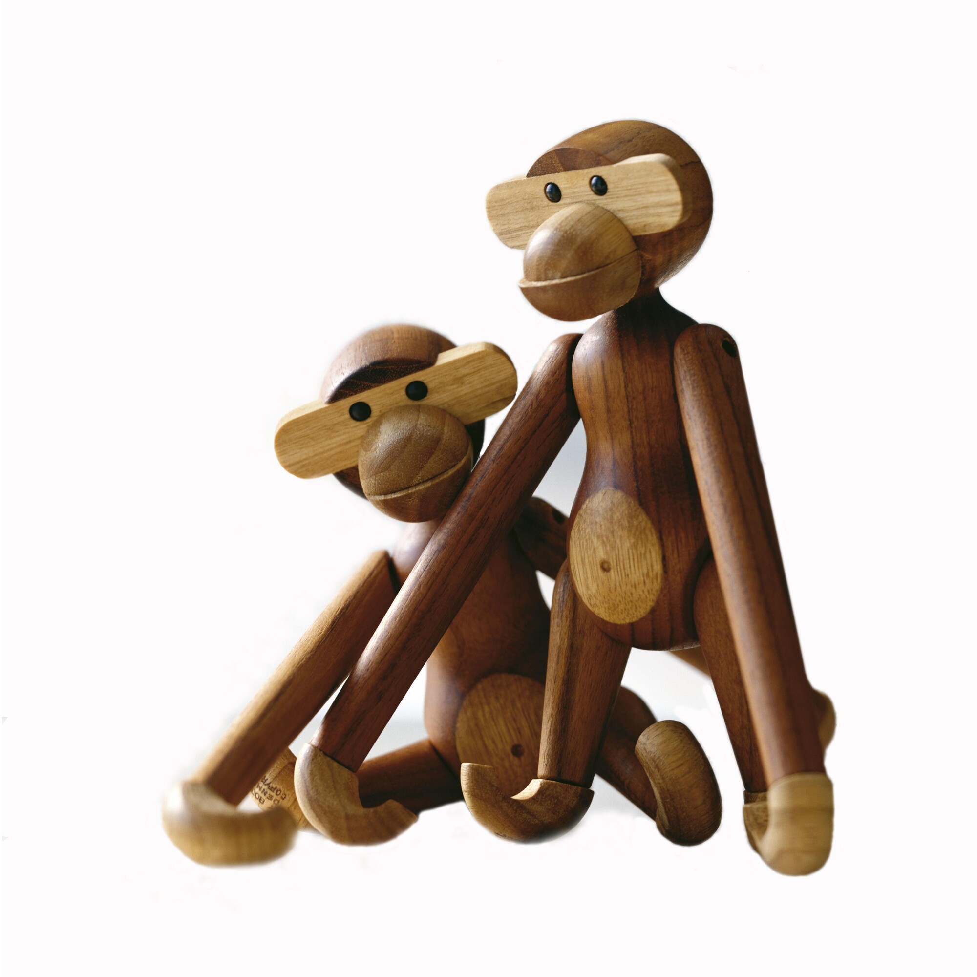 Wooden Figurine Monkey Small Teak