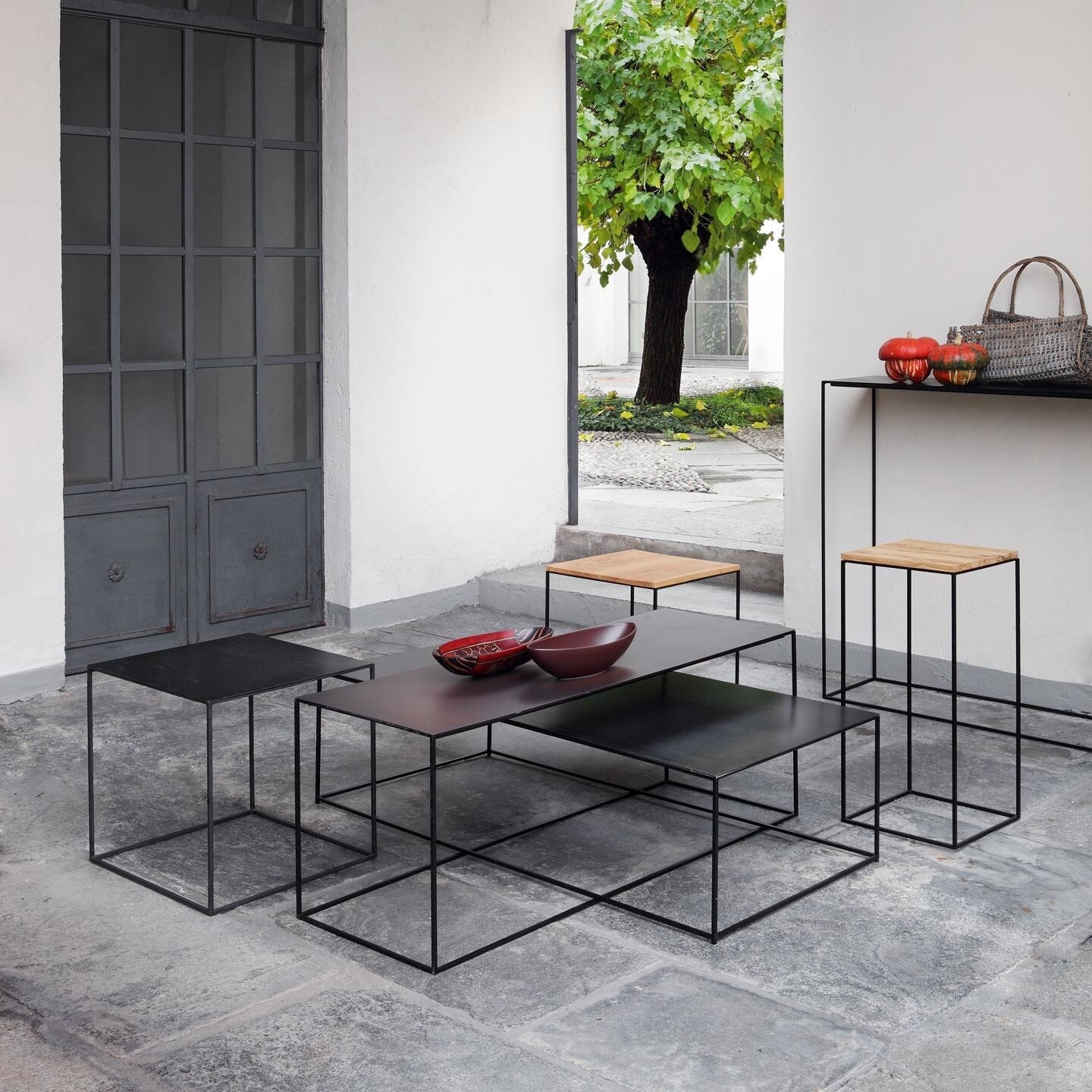 Slim Irony Side Table 41x41cm