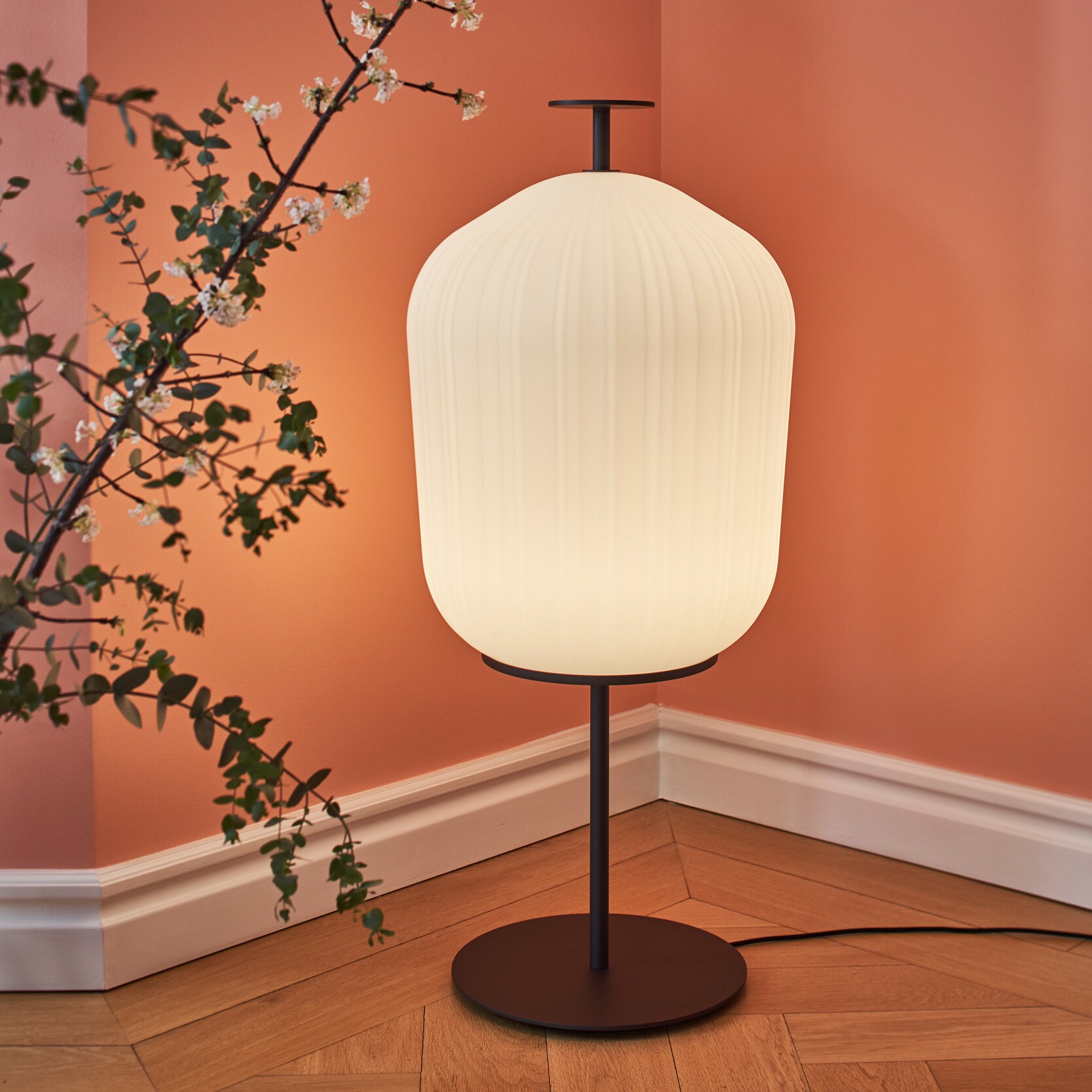 Plissée LED Floor Lamp