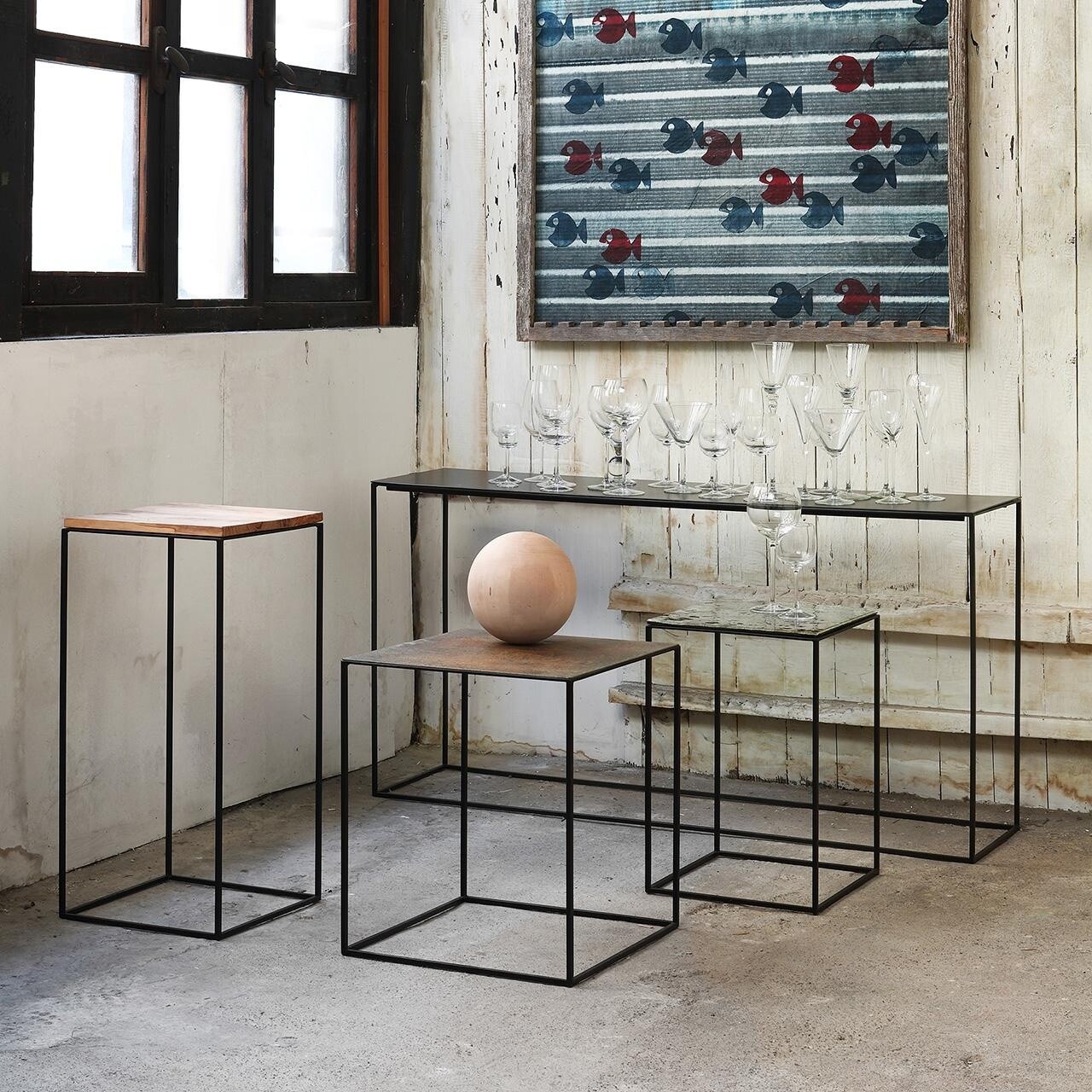 Slim Up Side Table 41x41cm