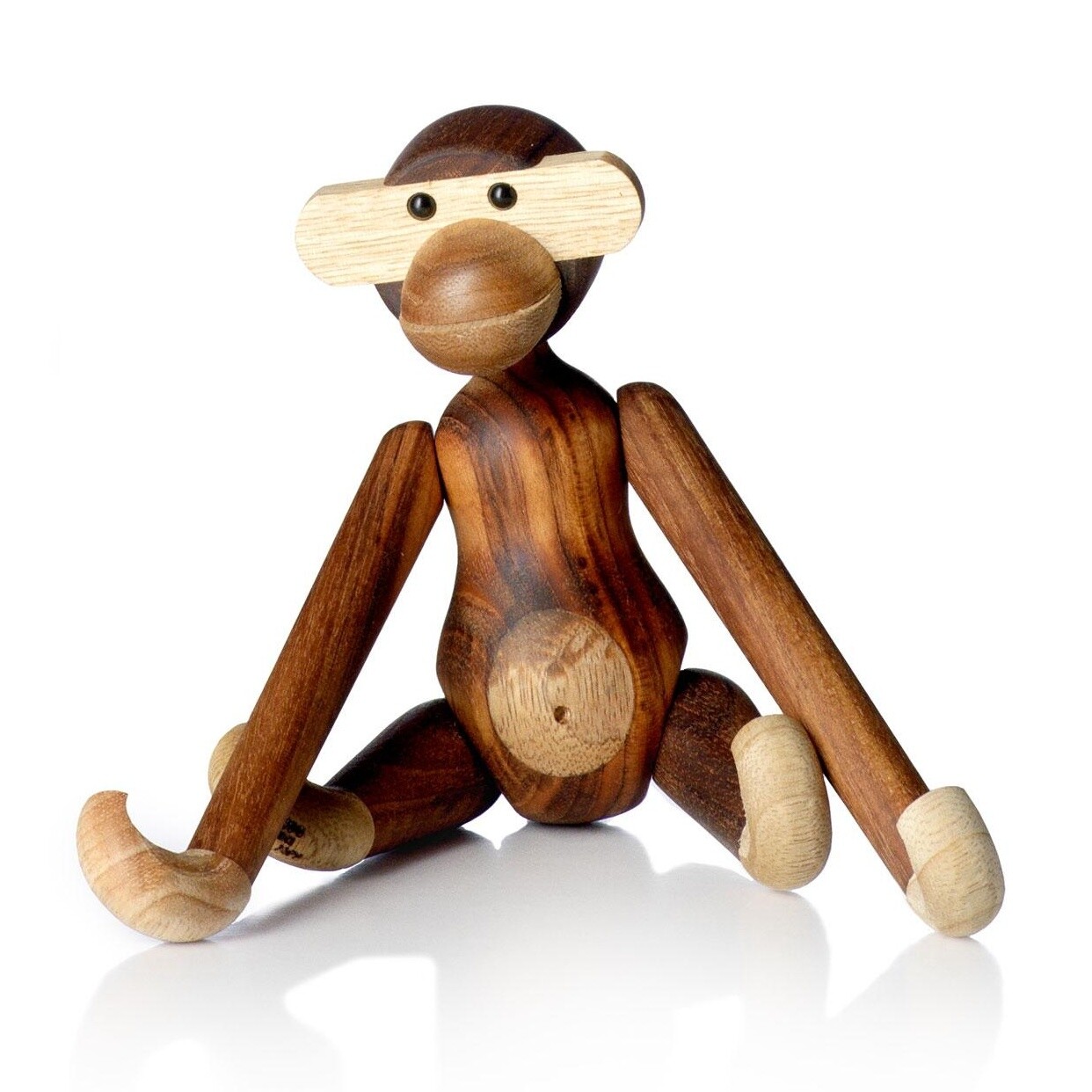 Wooden Figurine Monkey Small Teak