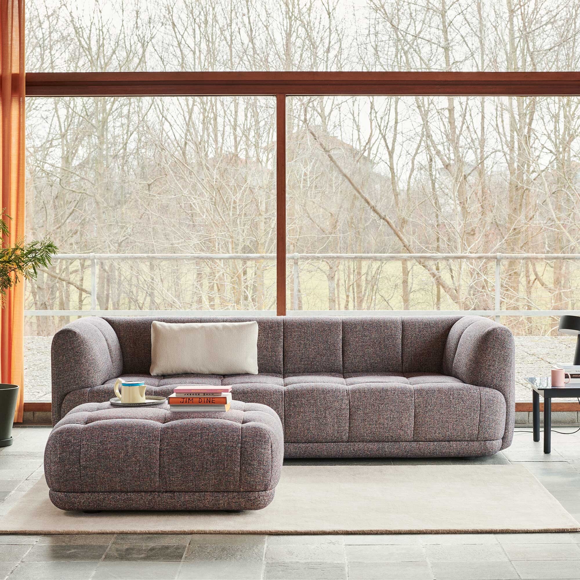Quilton 3 Seater Sofa 248x109x72cm