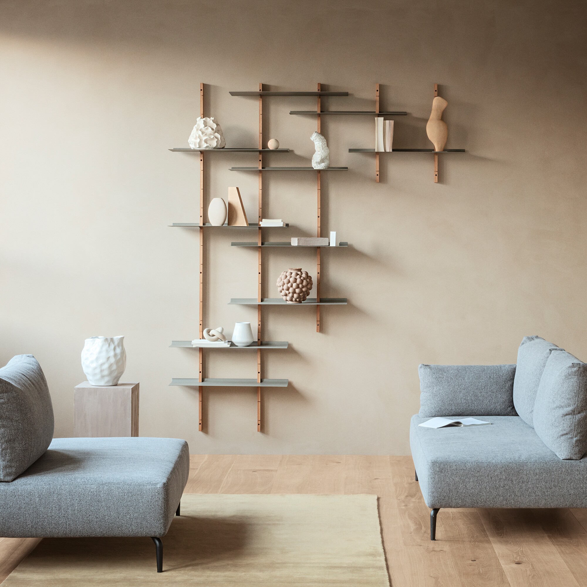 Smile Set Shelving System L
