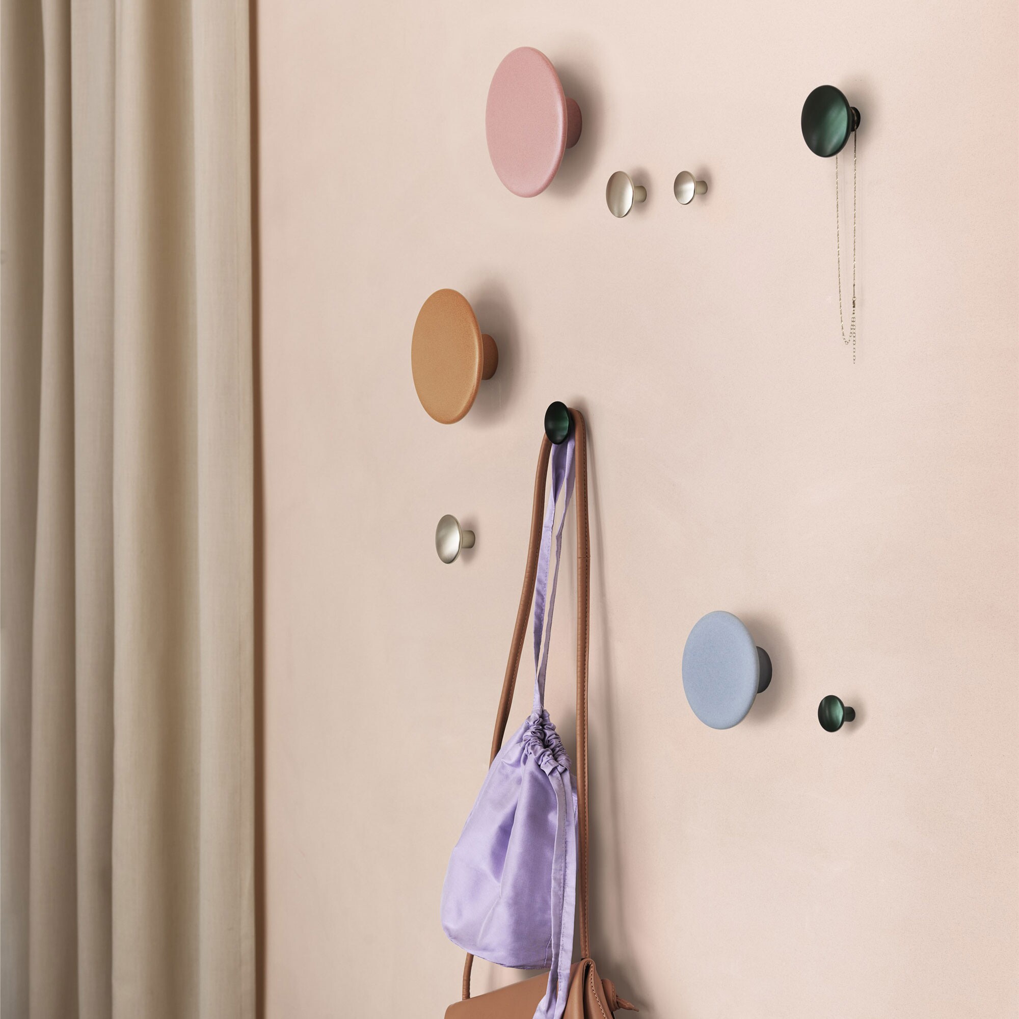 The Dots Coat Hooks Ceramic Ø 13cm