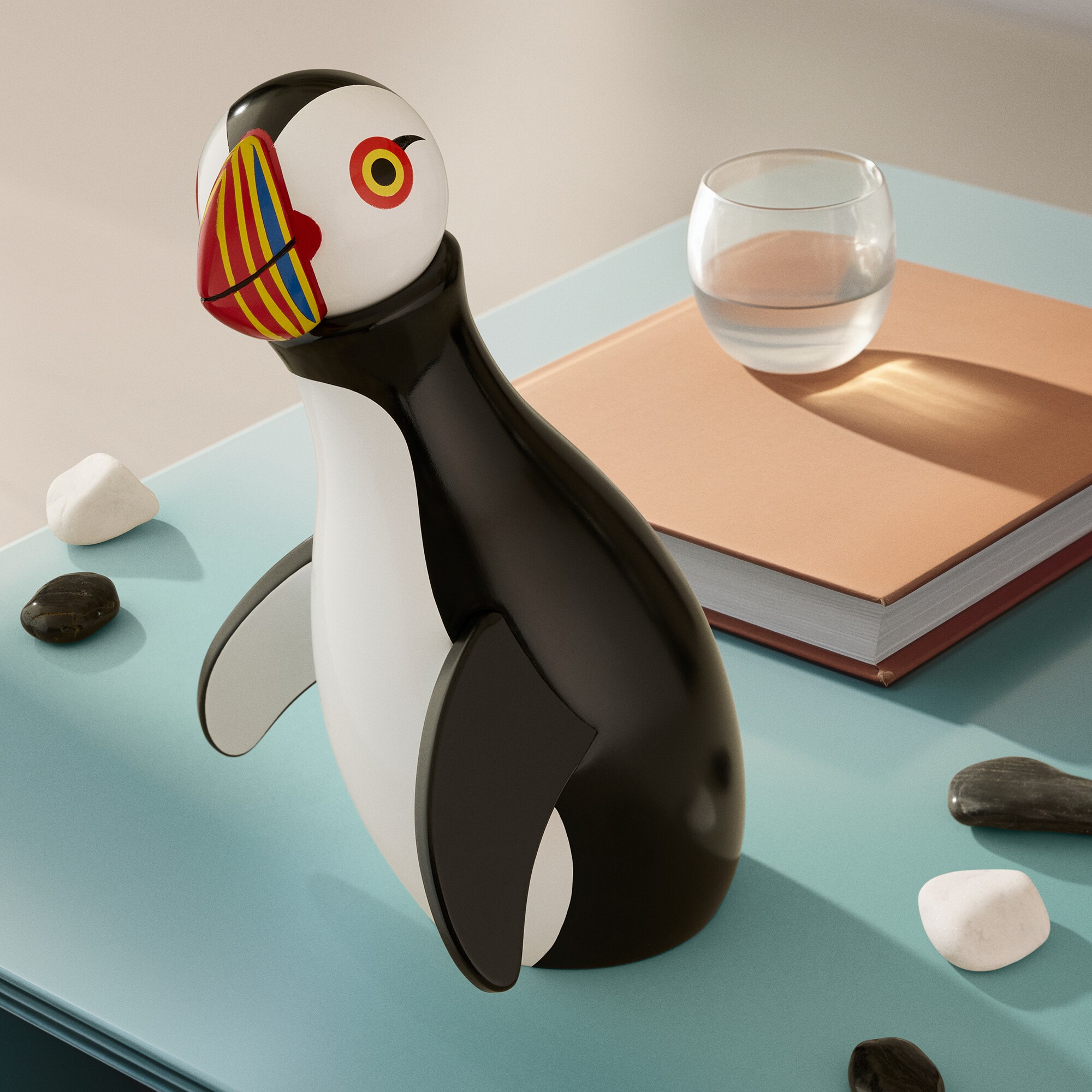 Wooden Figurine Atlantic Puffin