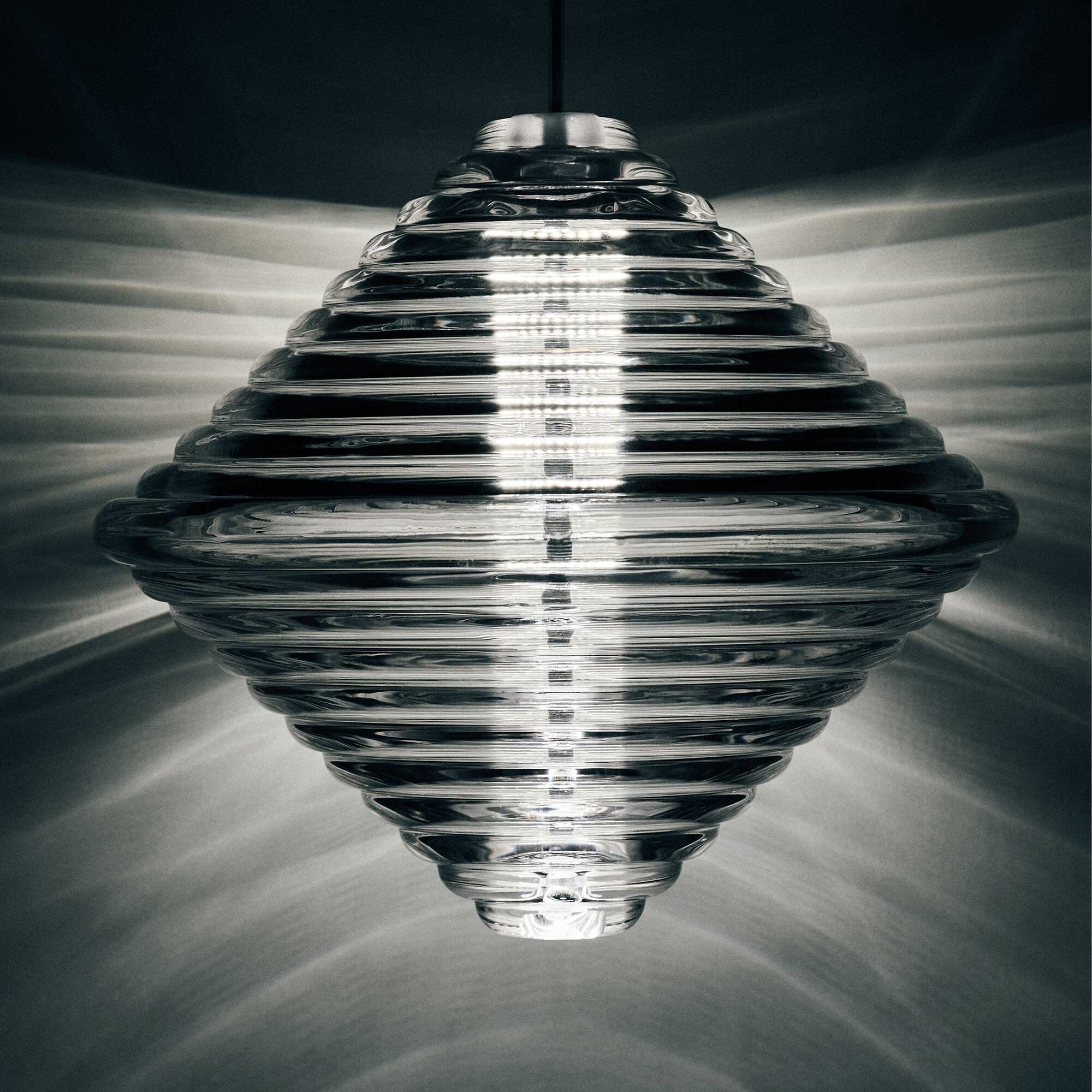 Press Cone LED Suspension Lamp