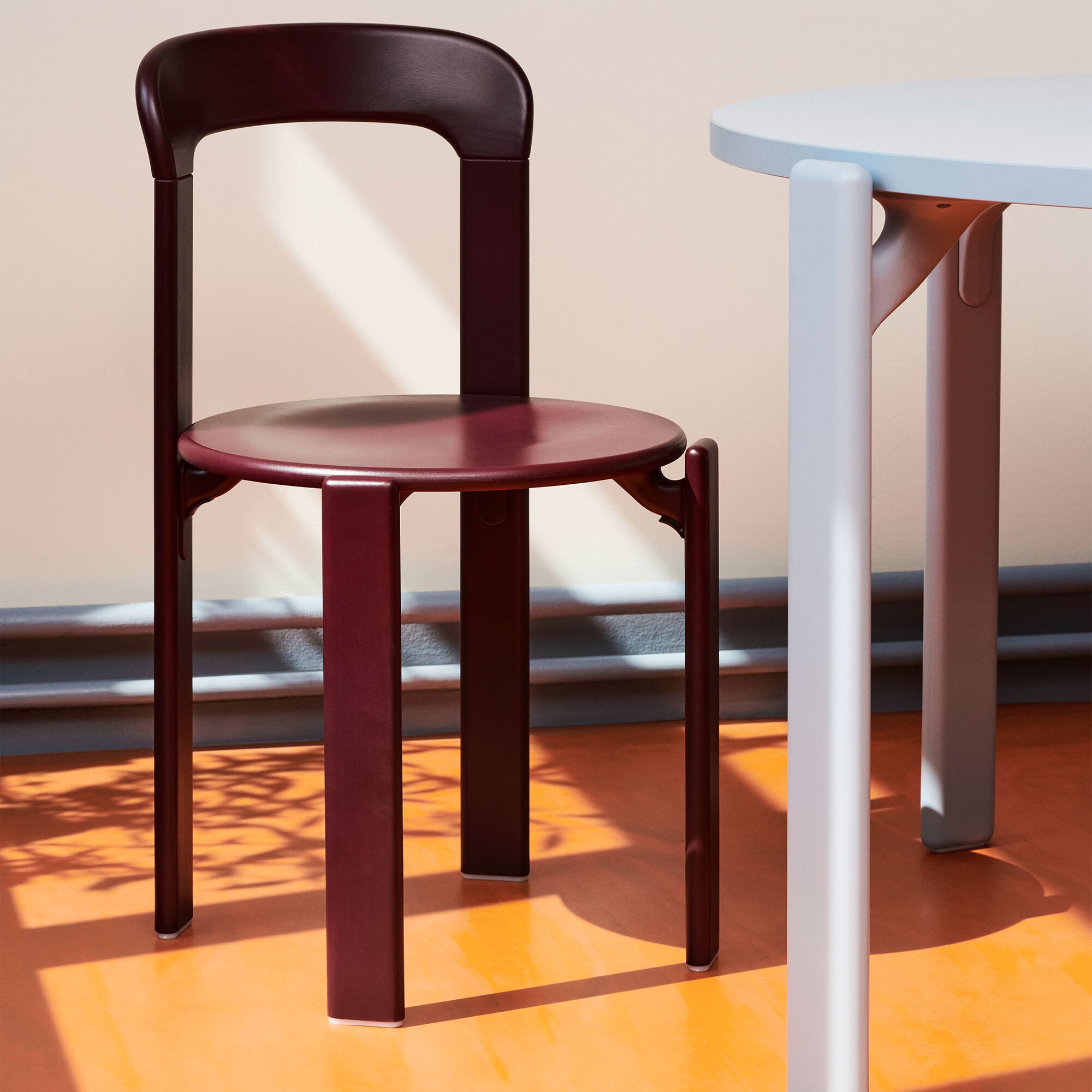 Rey Dining Table Veneer Ø128cm