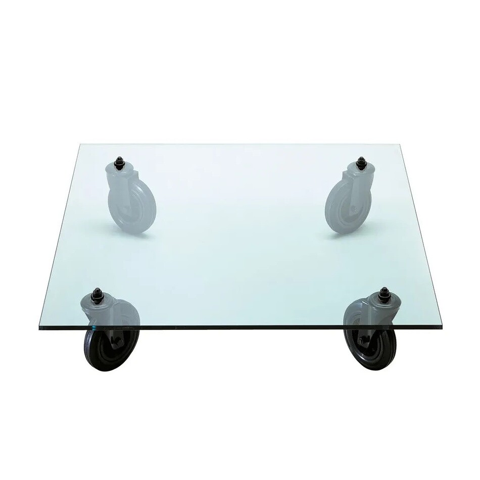 Tavolo Con Ruote Coffee Table 110x110cm
