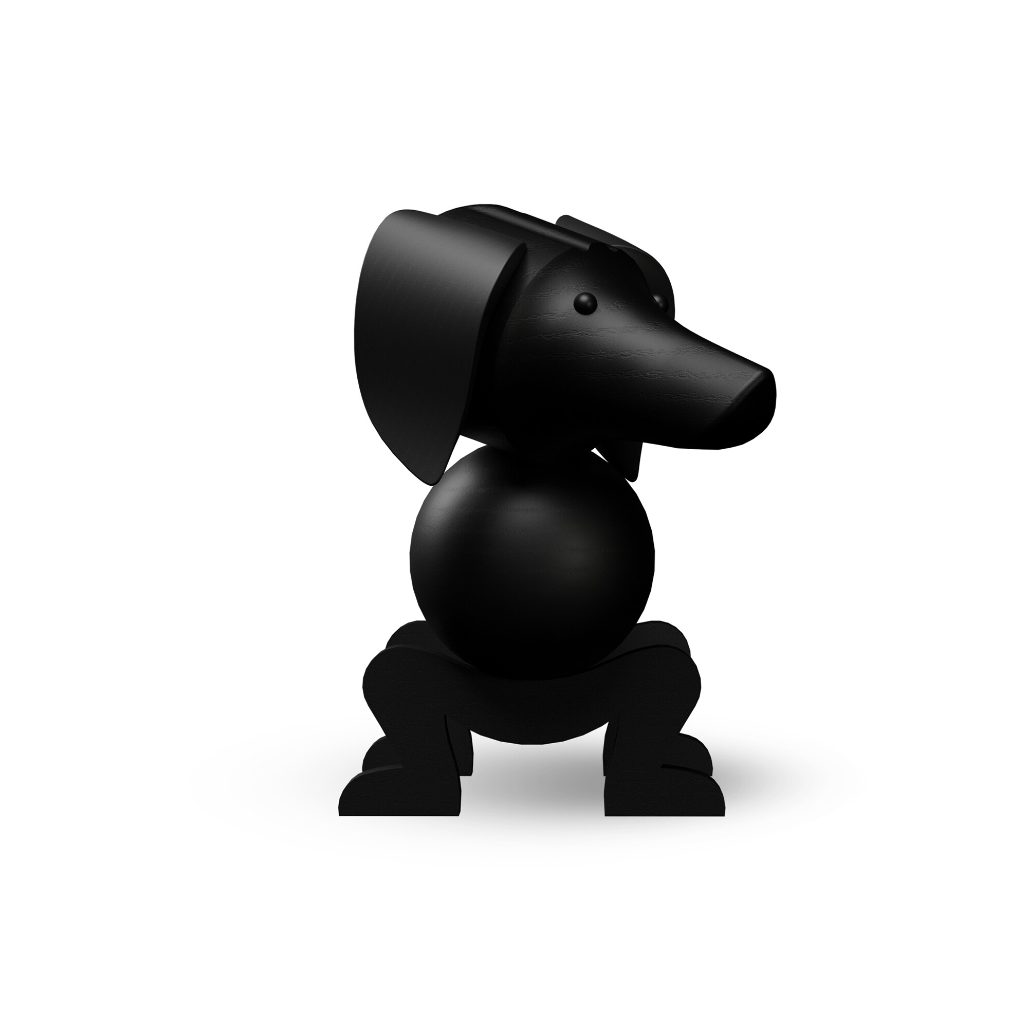 Special Edition Wooden Figurine Dog