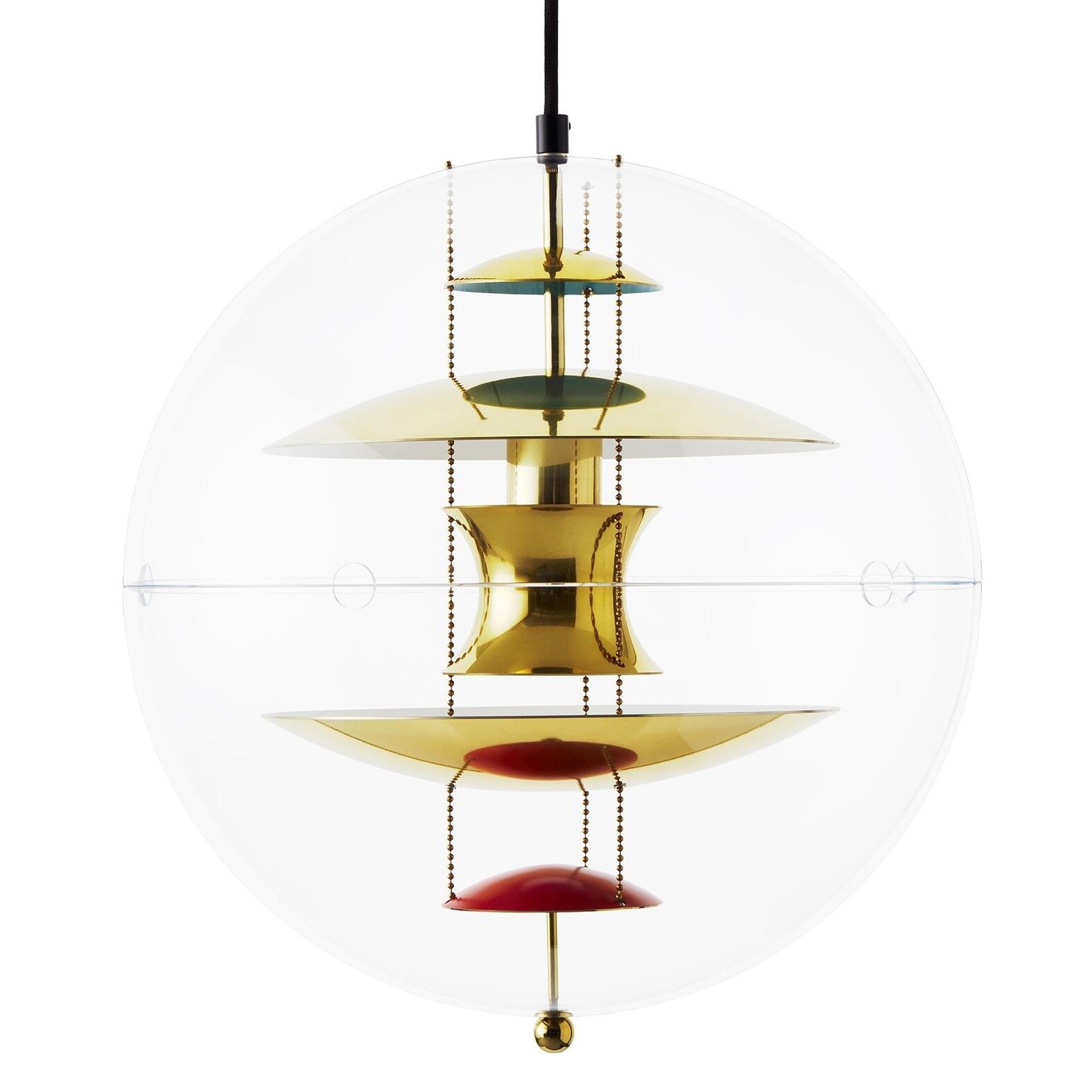VP Globe Brass Suspension Lamp