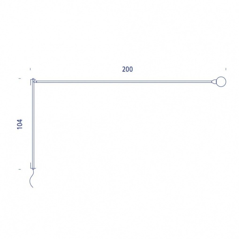 Potence Pivotante Wall Lamp