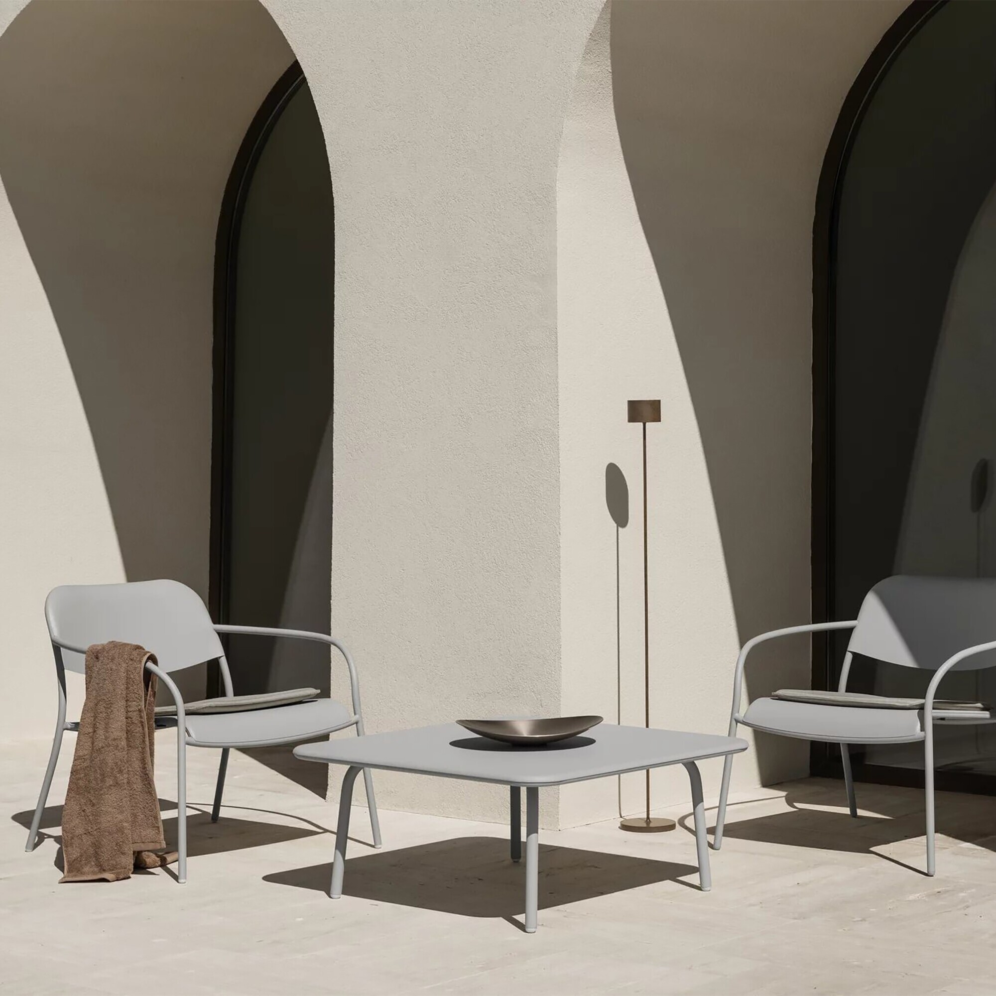 Yua Outdoor Lounge Table 80x80cm