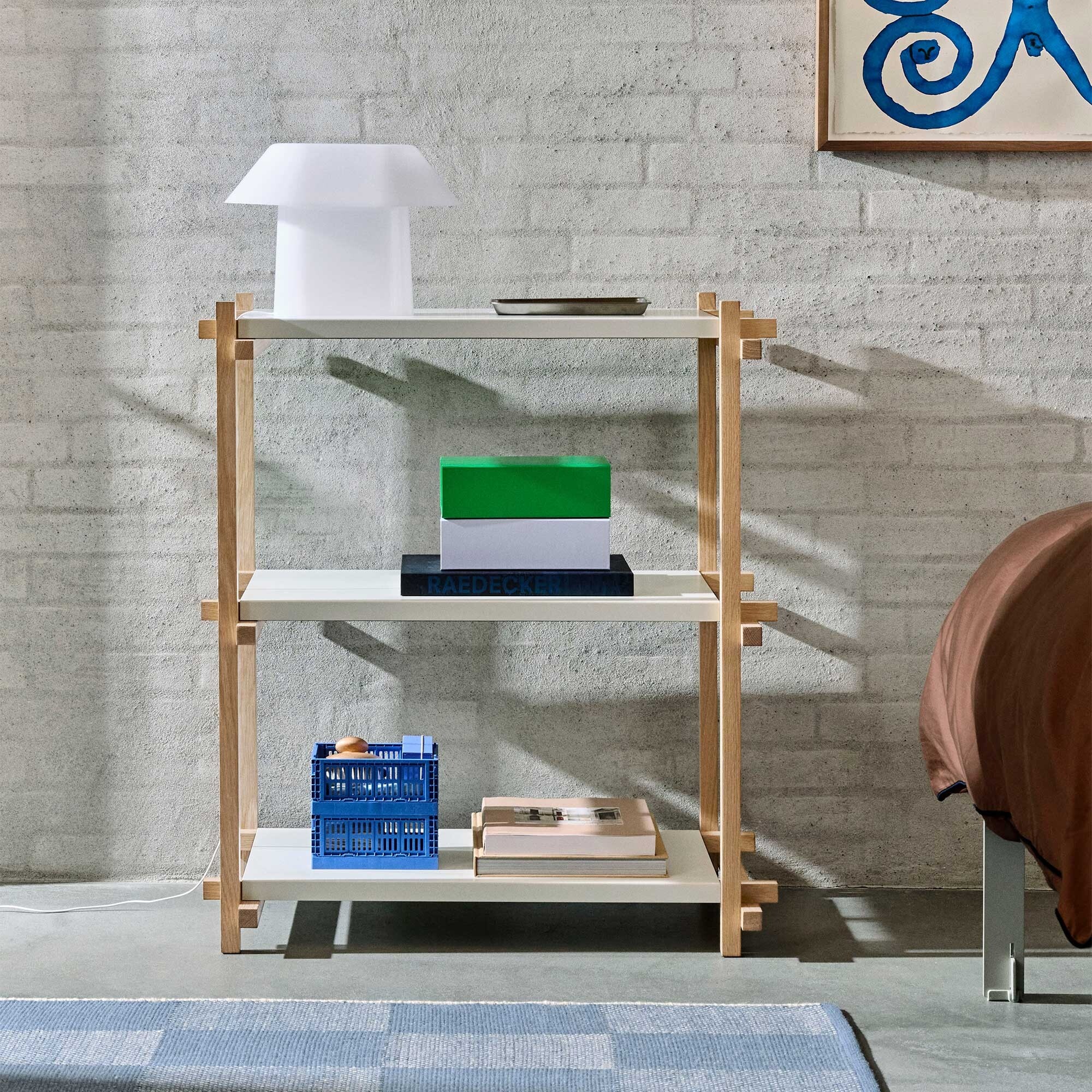 Woody Column Low Shelf