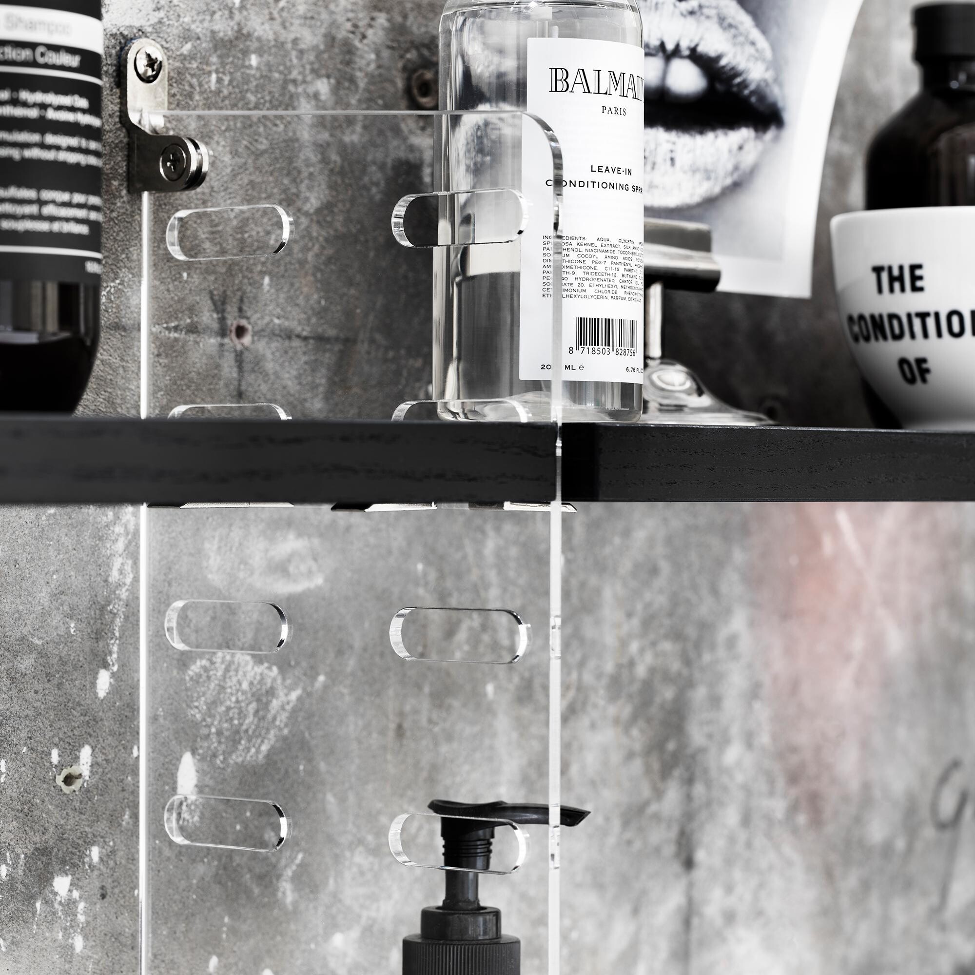 String System Wall Ladder Acrylic Glass 75x30cm