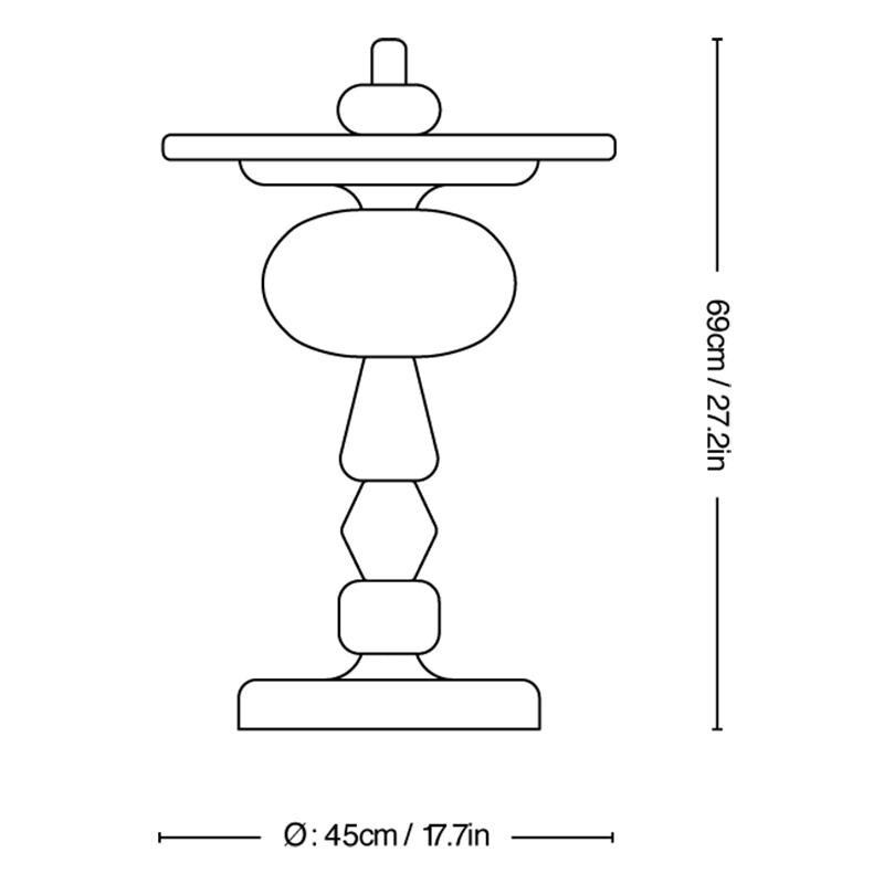 Shuffle MH1 Side Table