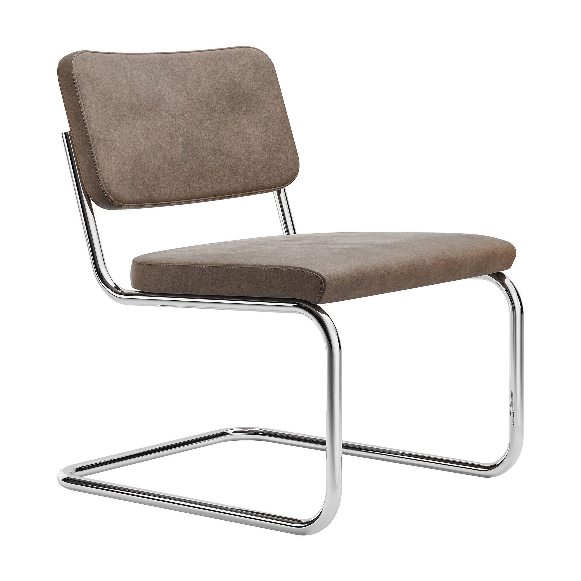 S 32 PVL Cantilever Lounge Chair Leather