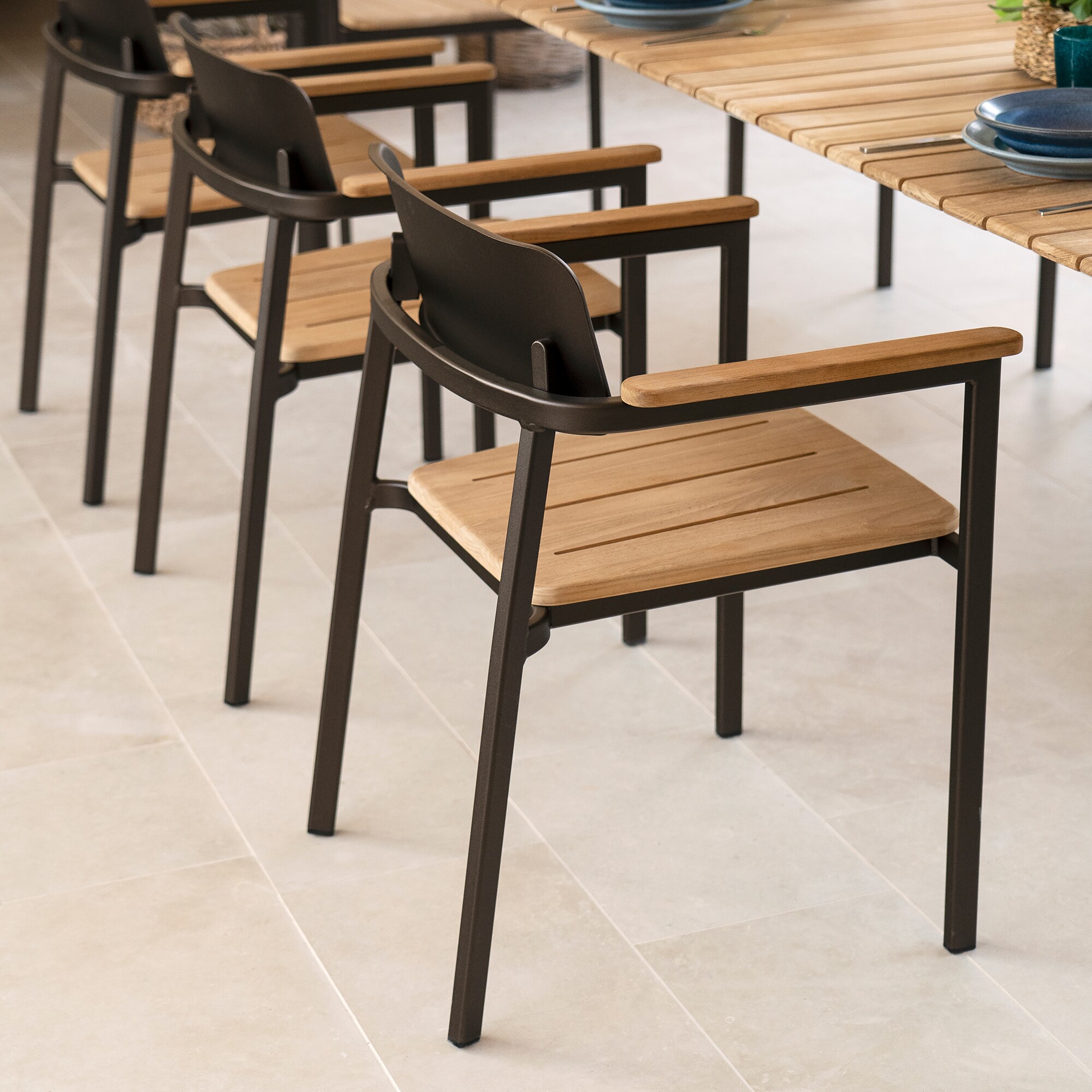 Shine Garden Table 166x100cm