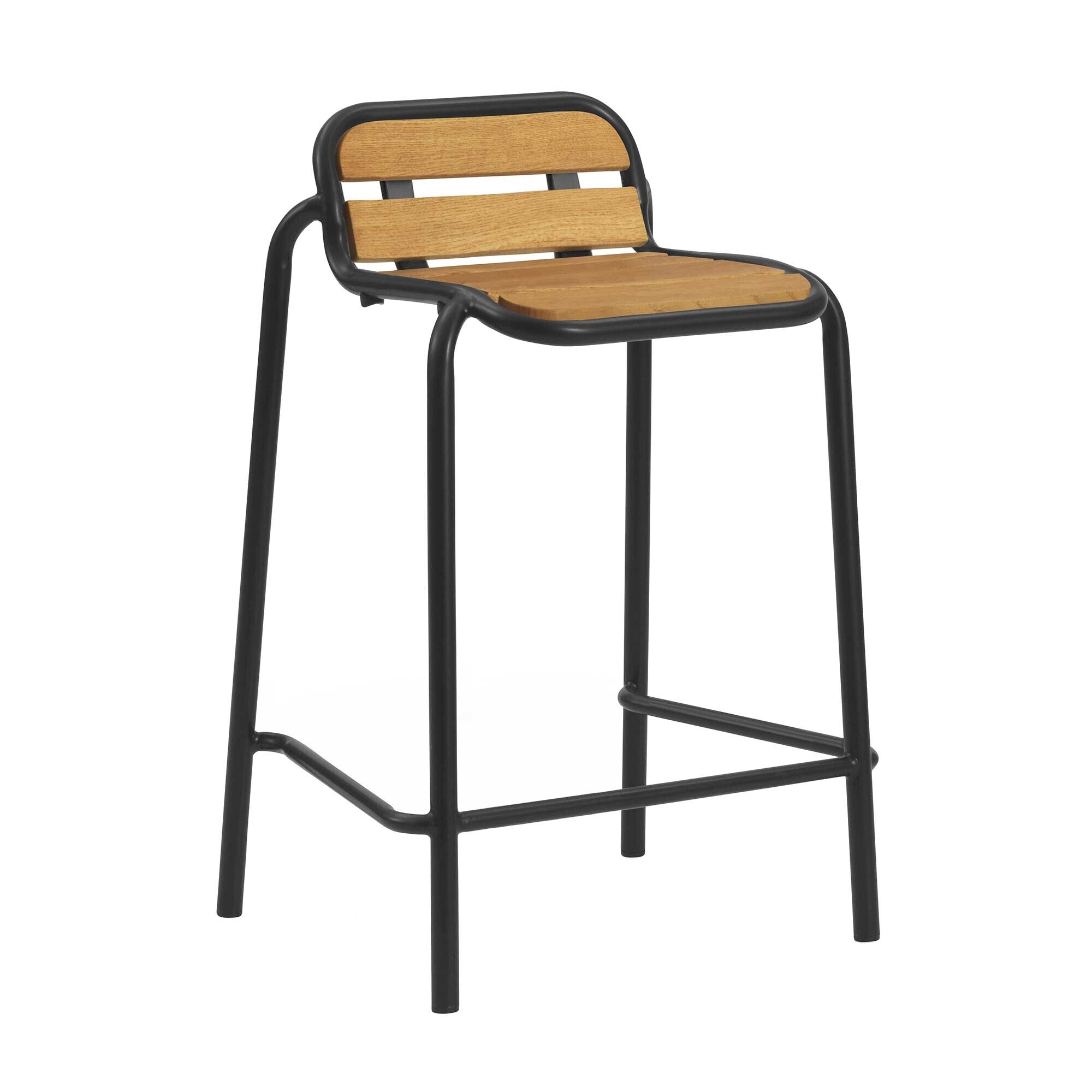 Vig Outdoor Bar Chair Wood 65cm