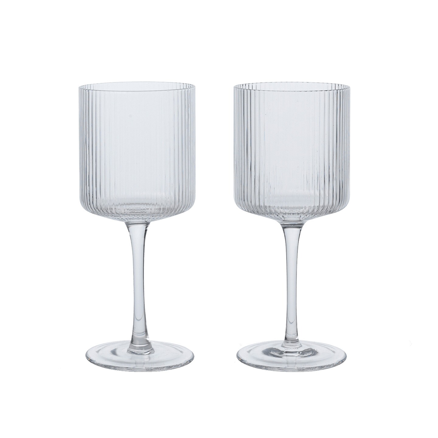 Ripple White Wine Glass Set of 2