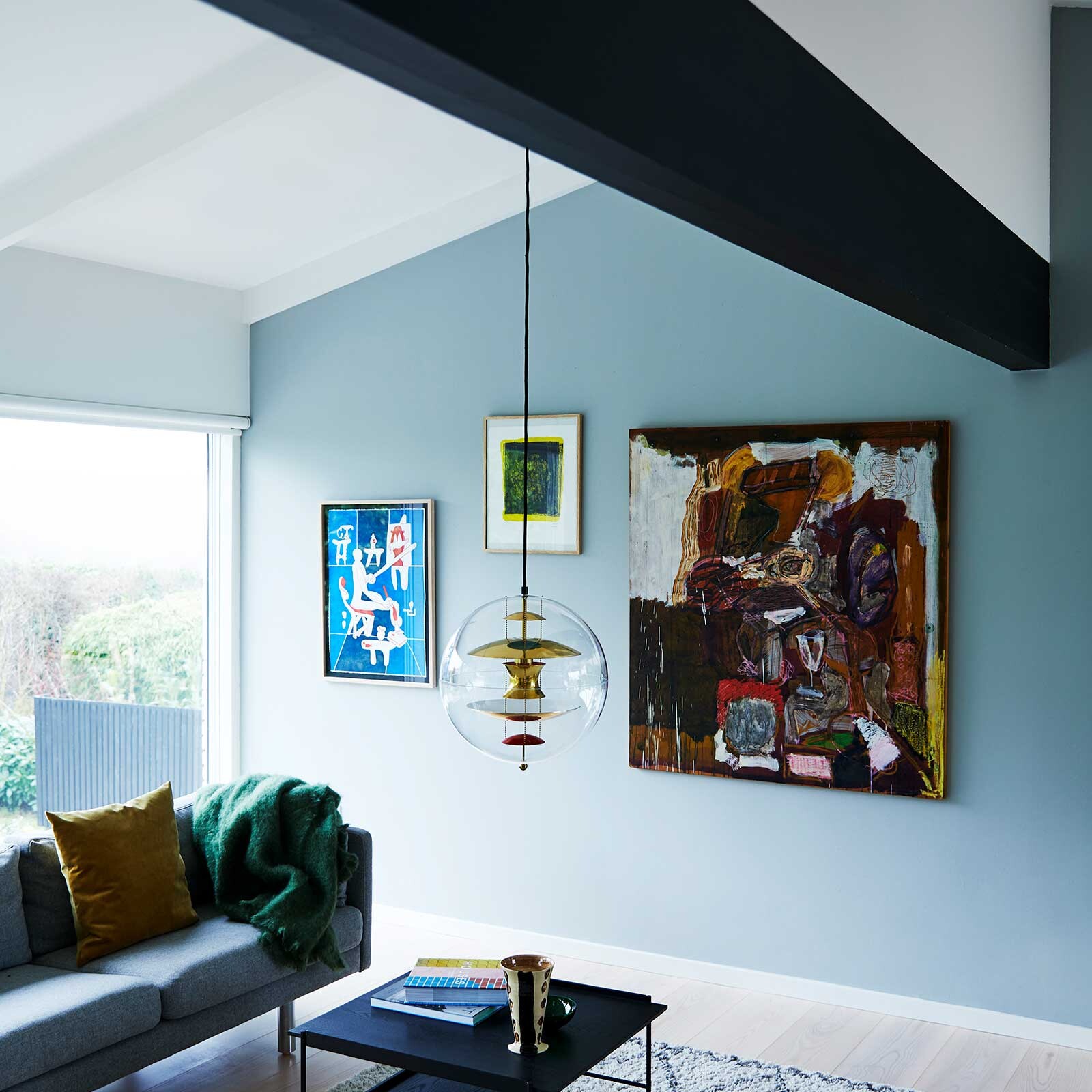 VP Globe Brass Suspension Lamp