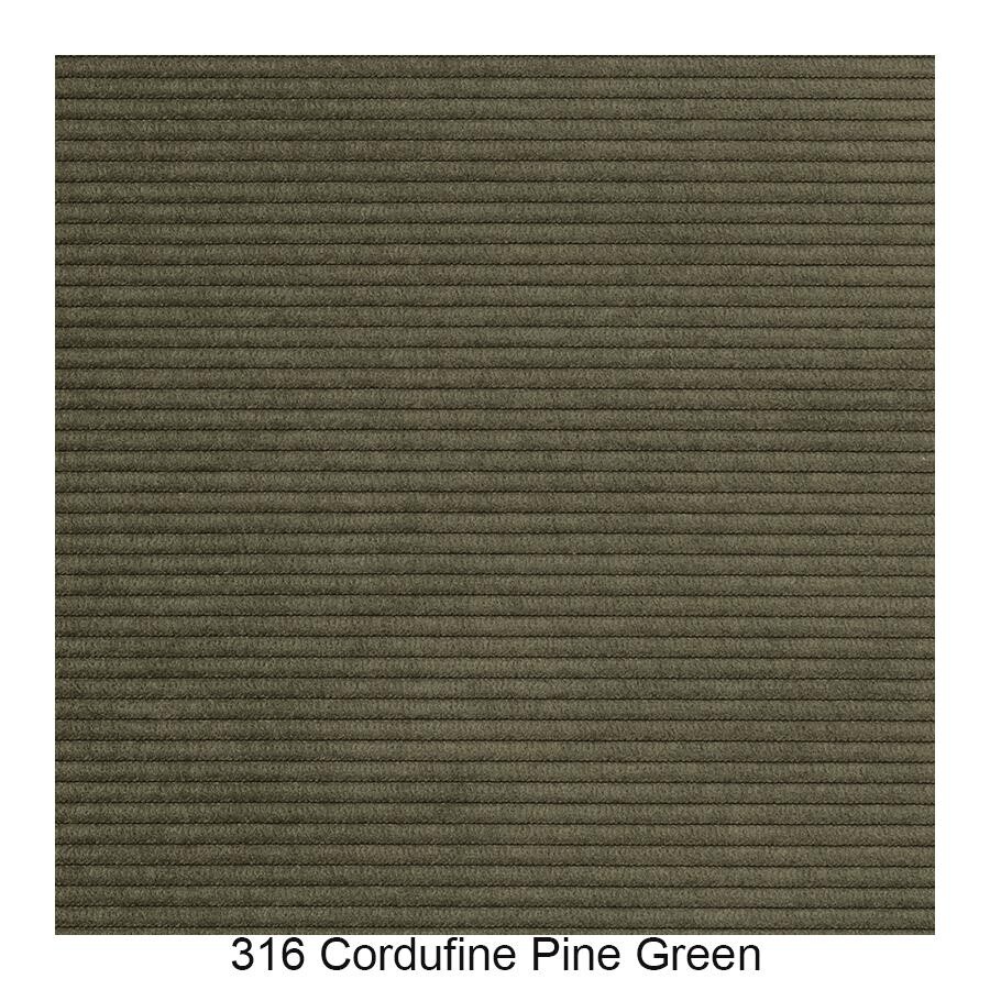 Zeal Styletto Sofa Bed Corduroy 200x72cm