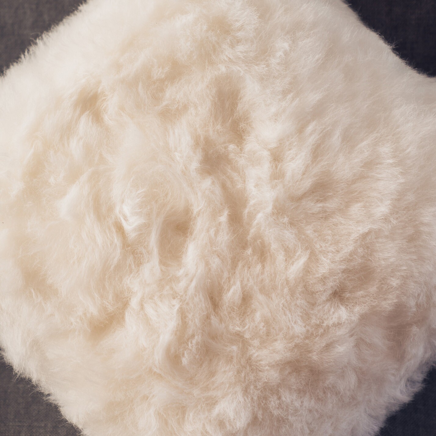Sheepskin Shorn Cushion 35x35cm