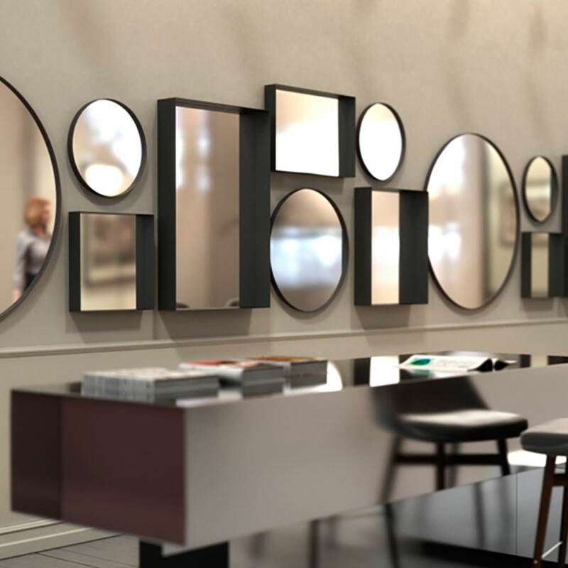 Unu U4133 Mirror With Shelf Frame