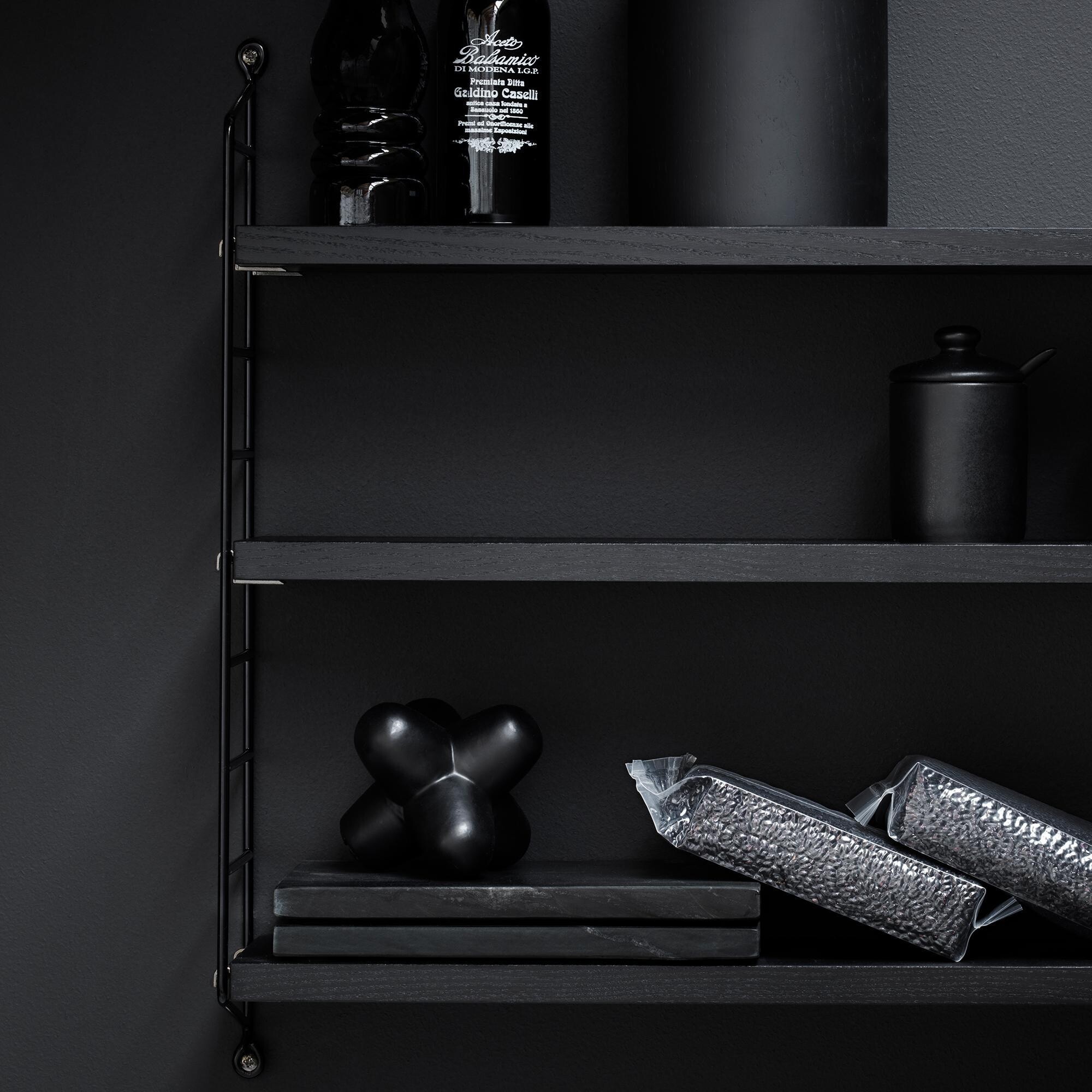 String System Shelves Set of 3 78x20cm