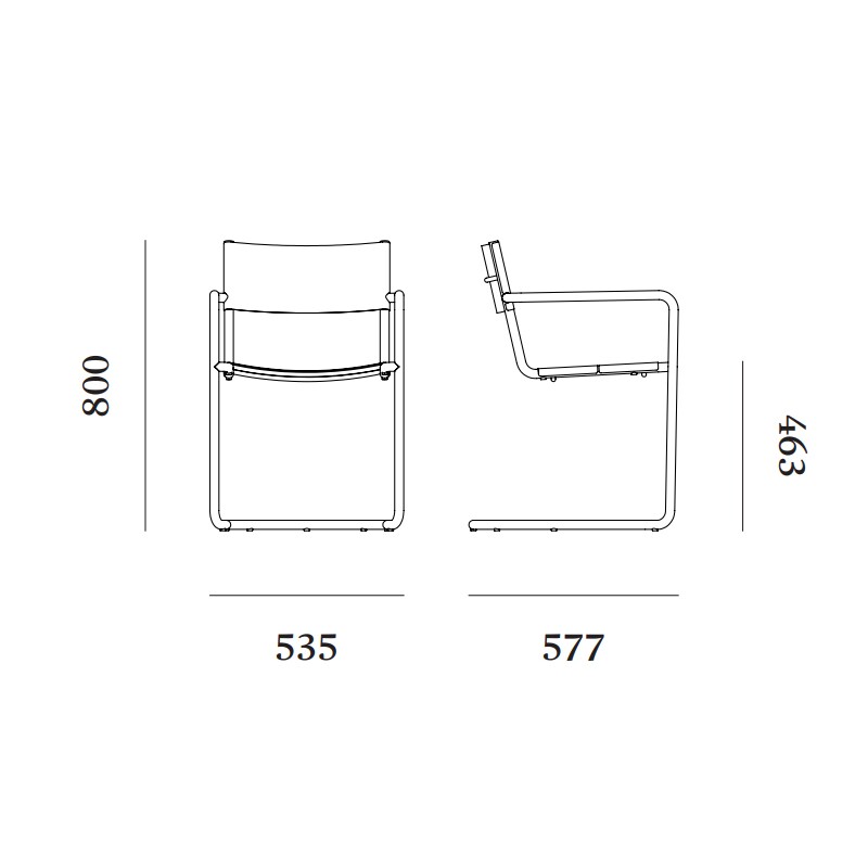 Sine Outdoor Armchair