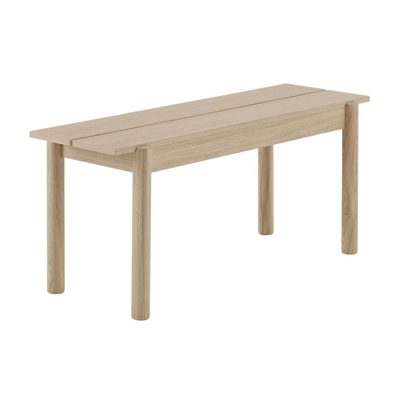 Linear Wood Bench 110x34cm