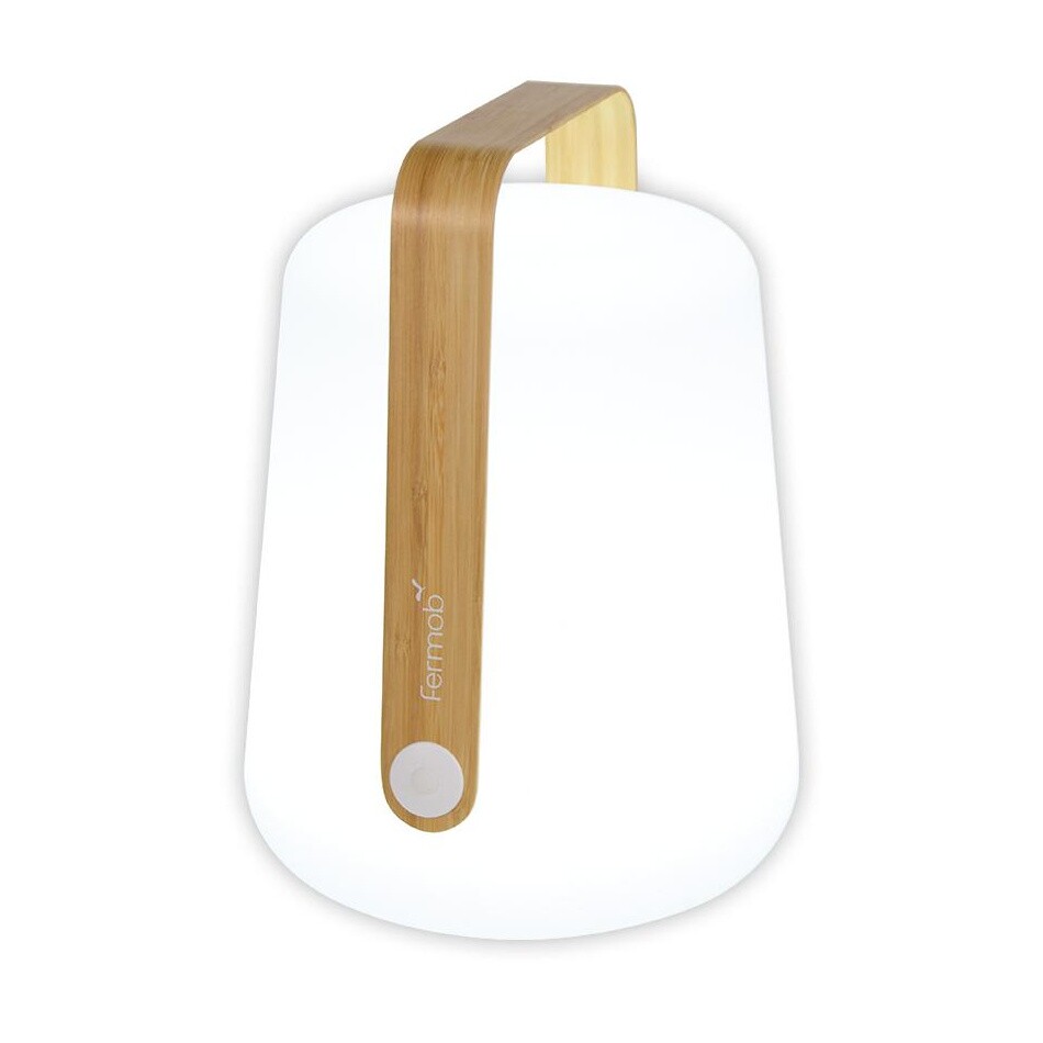 Special Edition Balad Bamboo LED Lamp With Battery H 25cm