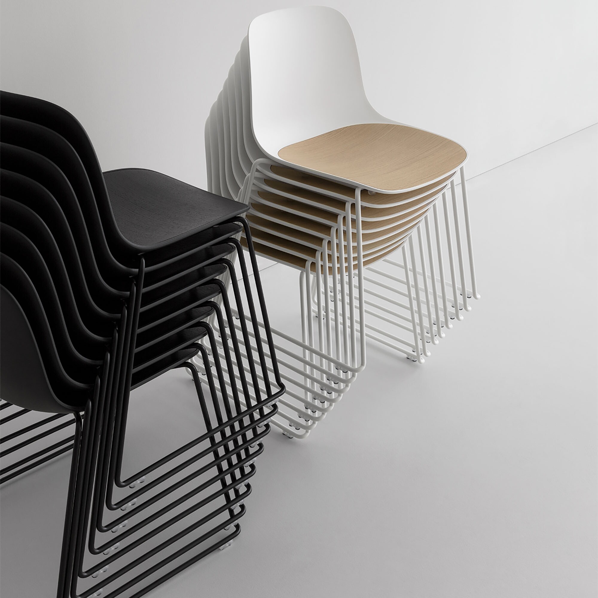 Seela S310 Chair Skid Frame Black