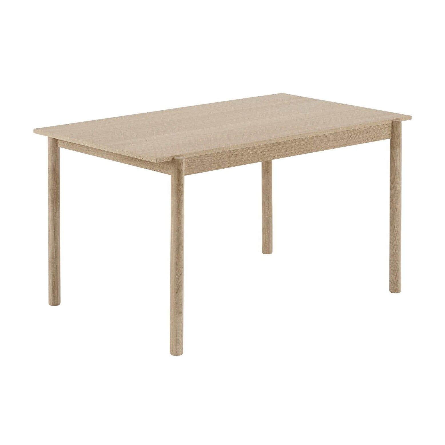 Linear Wood Dining Table 140x85cm