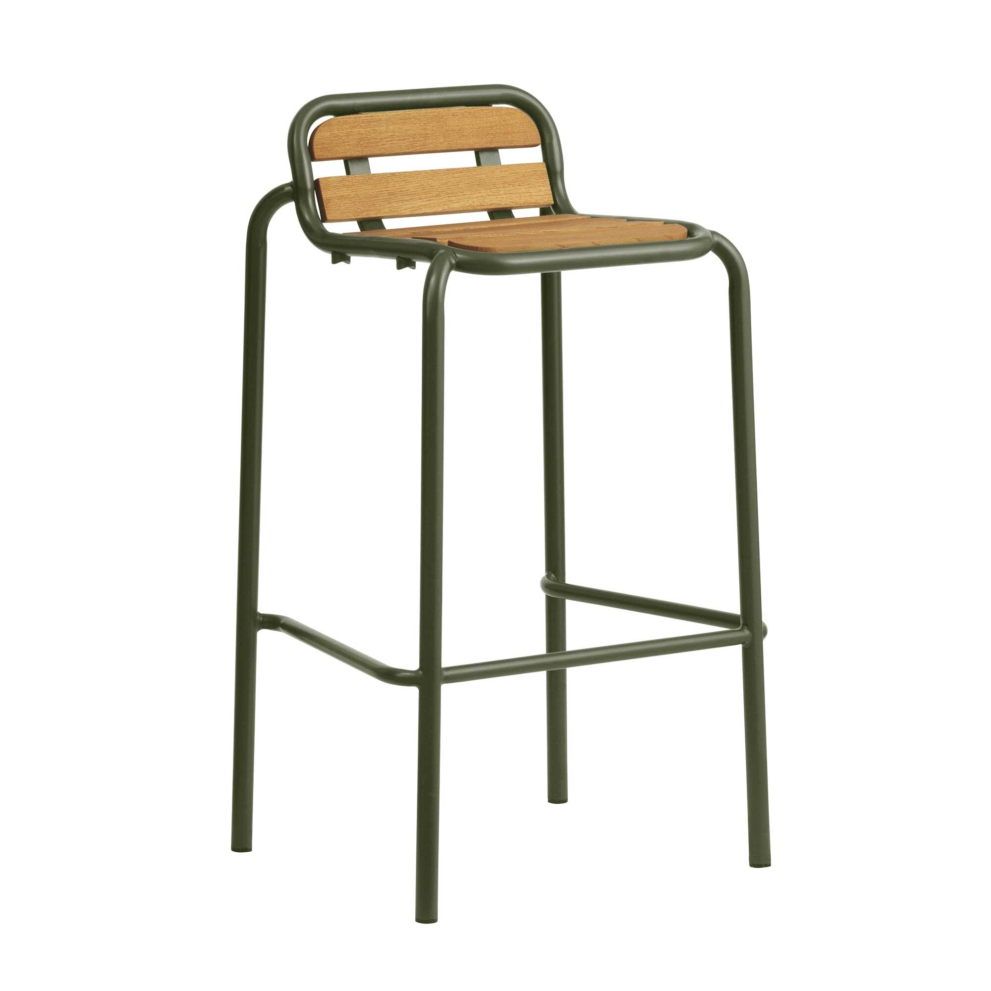 Vig Outdoor Bar Chair Wood 75cm