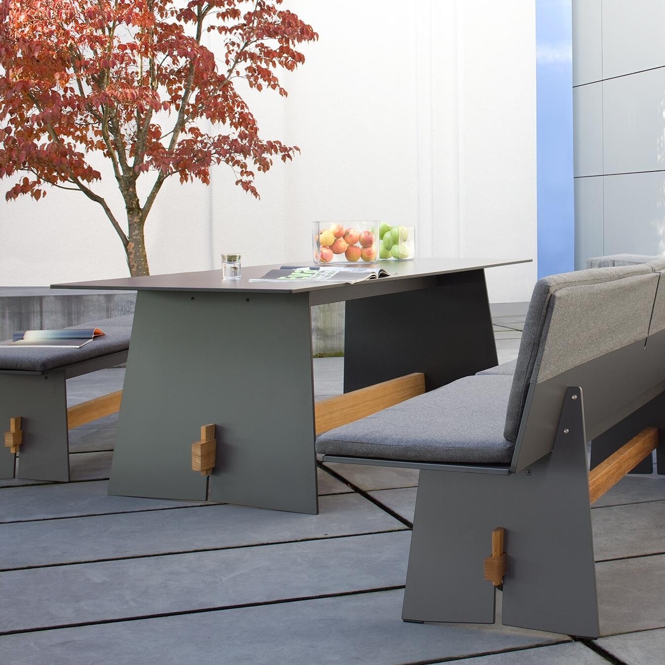 Tension Outdoor Table 90x220x73cm