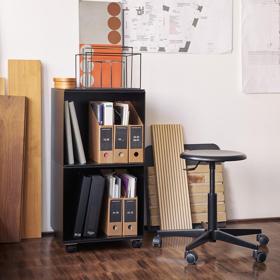 Stak Container On Wheels H 45cm