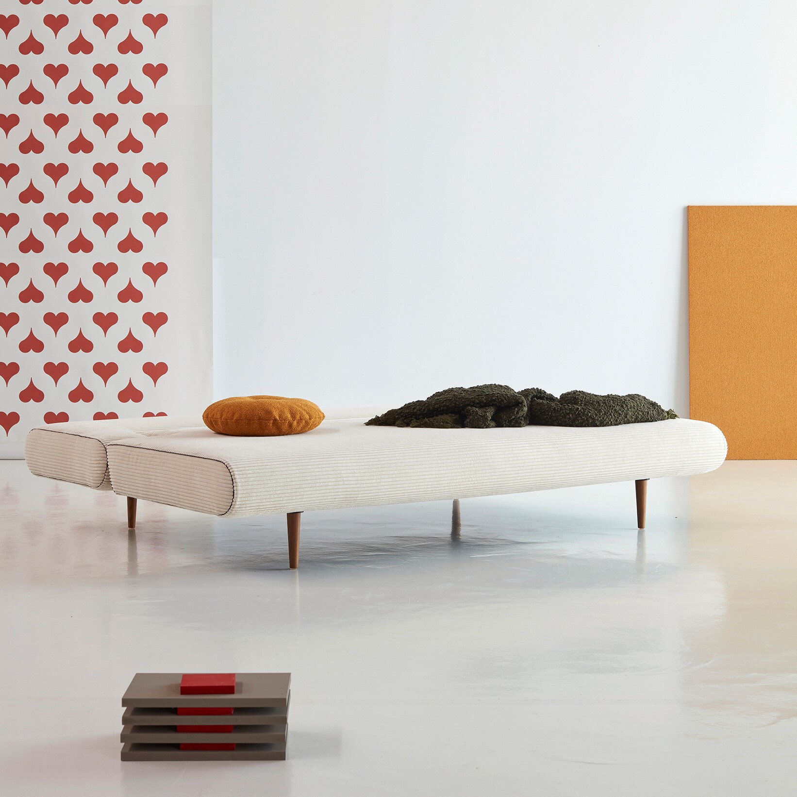 Unfurl Lounger Sofa Bed 200x121cm Corduroy